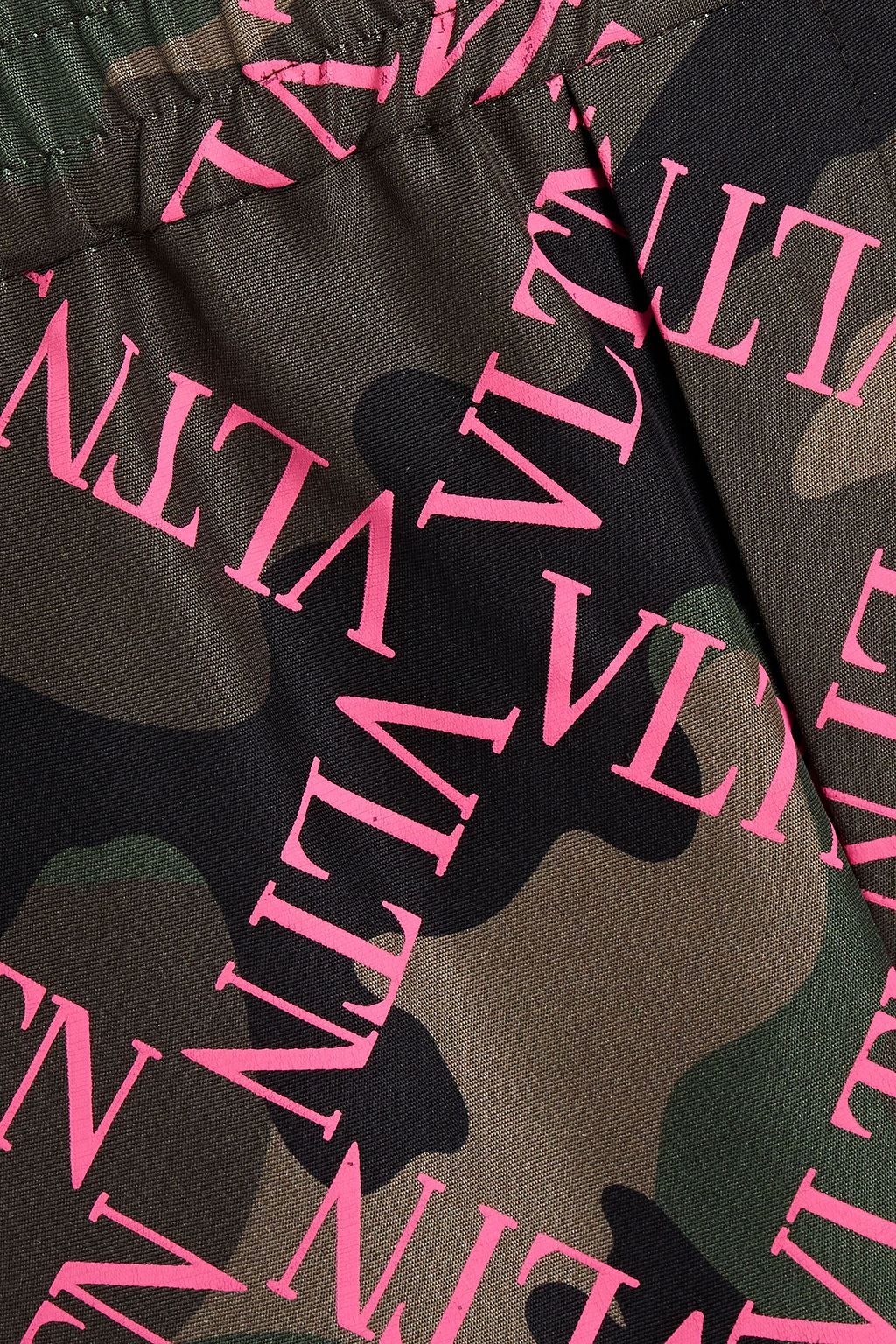 VALENTINO GARAVANI Printed silk shorts
