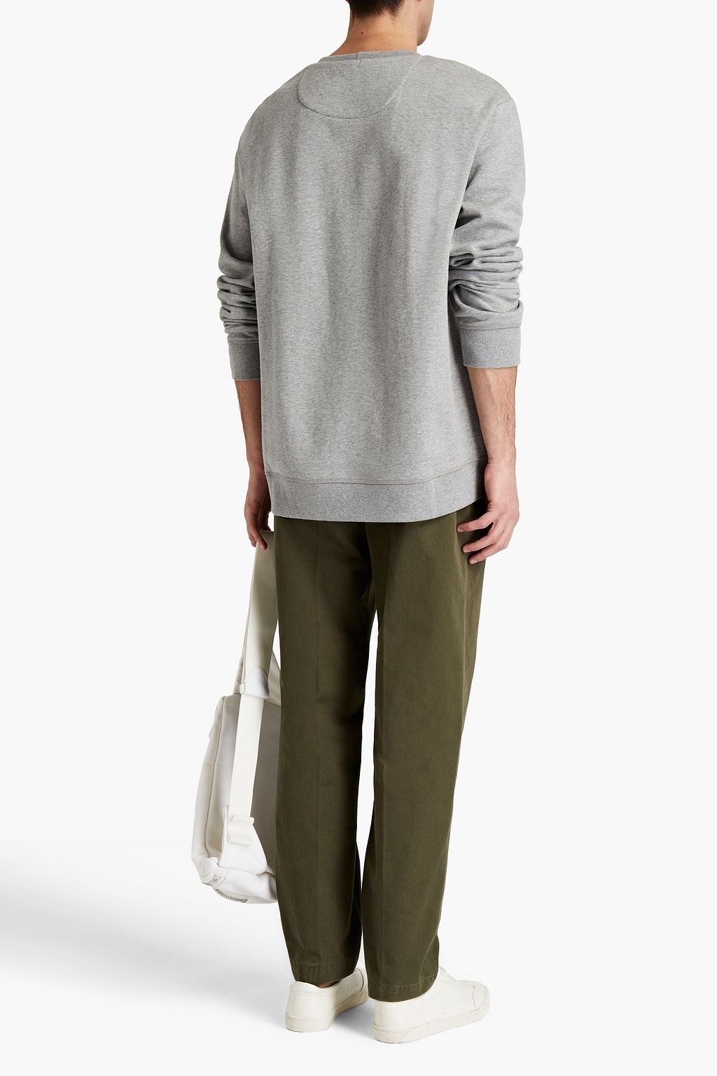 VALENTINO GARAVANI Printed French cotton-terry sweatshirt