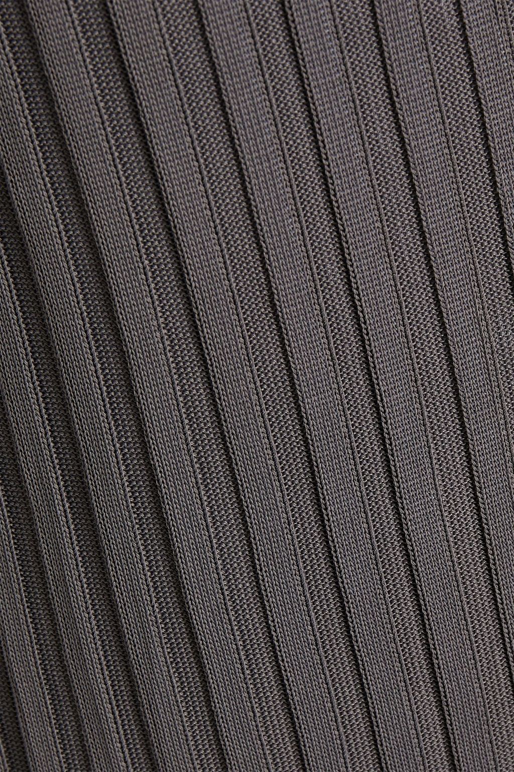 VALENTINO GARAVANI Ribbed jersey polo shirt