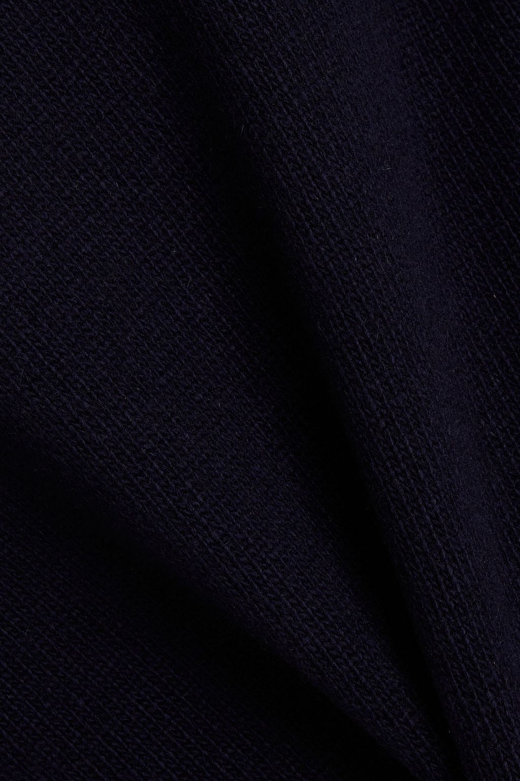 VALENTINO GARAVANI Shell-paneled wool and cashmere-blend sweater