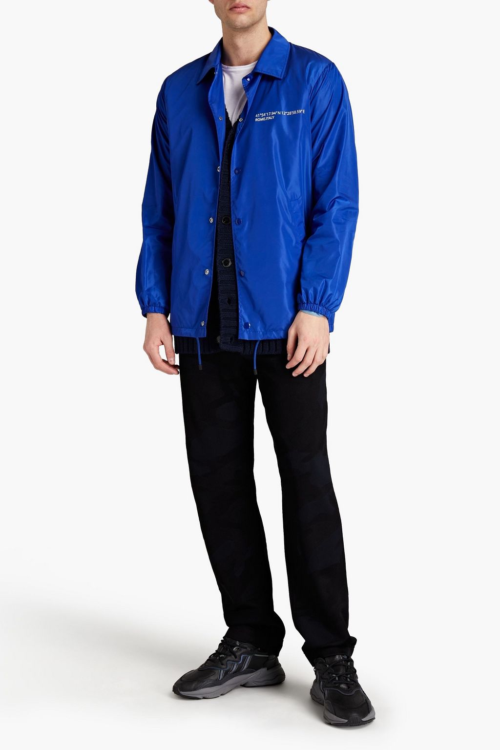 VALENTINO Printed shell jacket