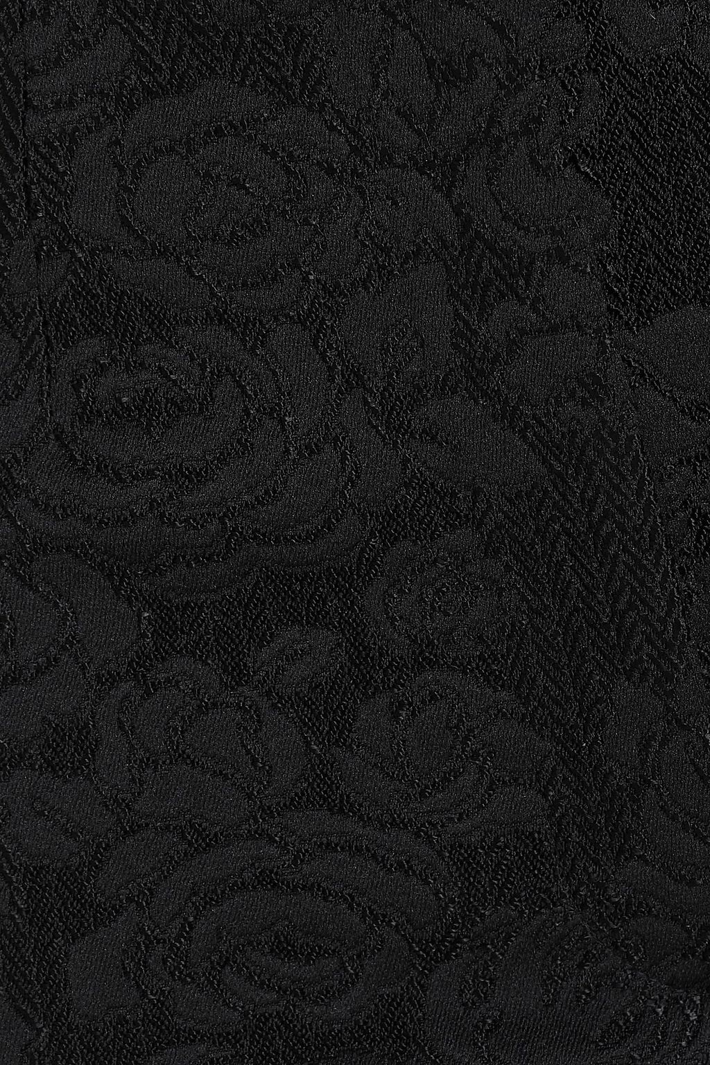 DOLCE&GABBANA Hook-detailed floral-jacquard skinny pants