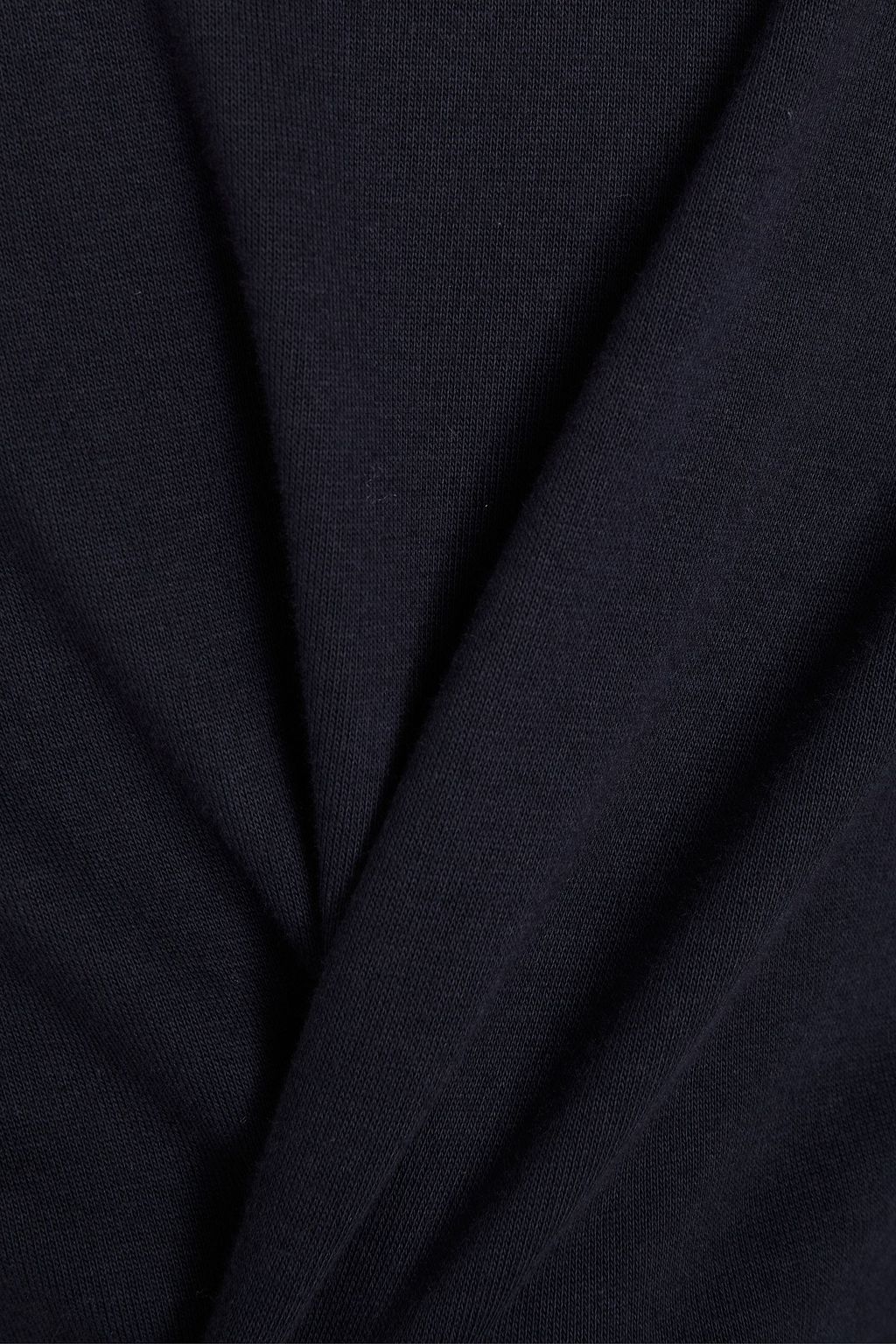 VALENTINO GARAVANI Mélange French cotton-blend terry sweatshirt