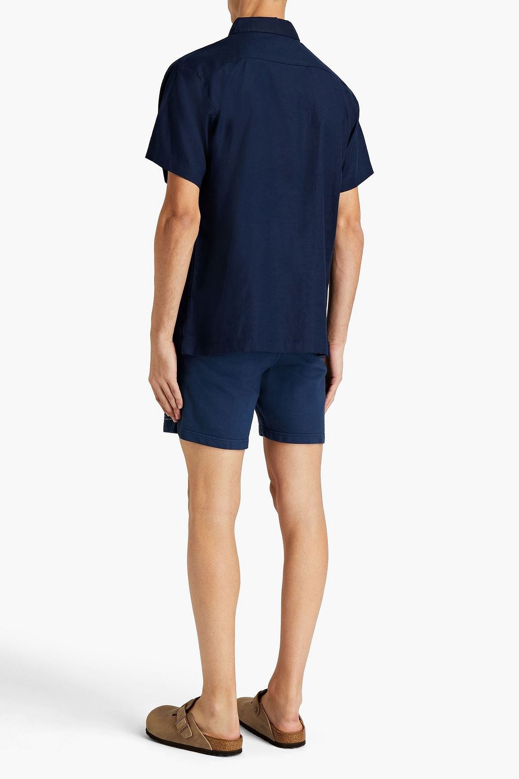 ONIA French cotton-terry shorts