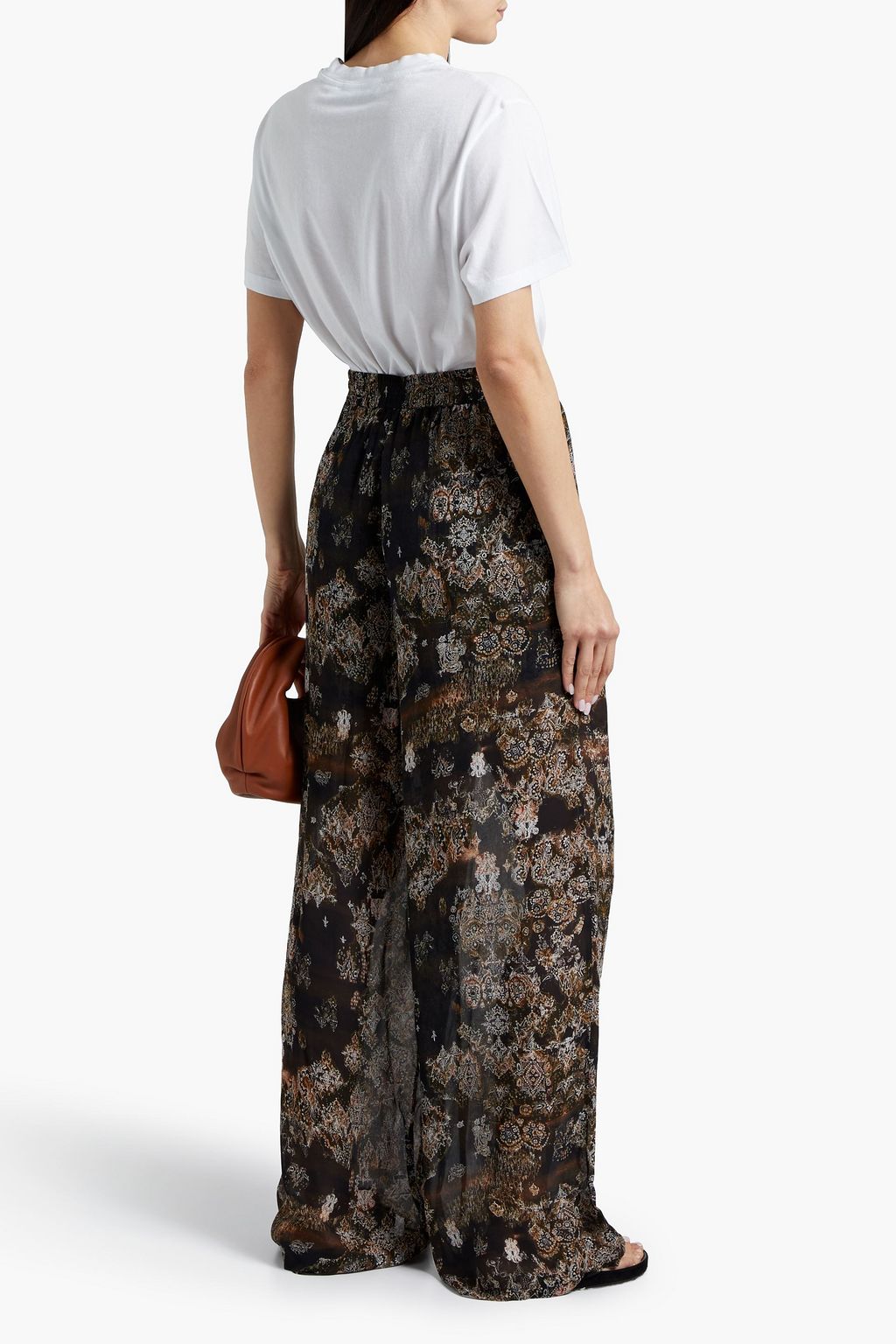 IRO Wyona printed cotton-jersey T-shirt