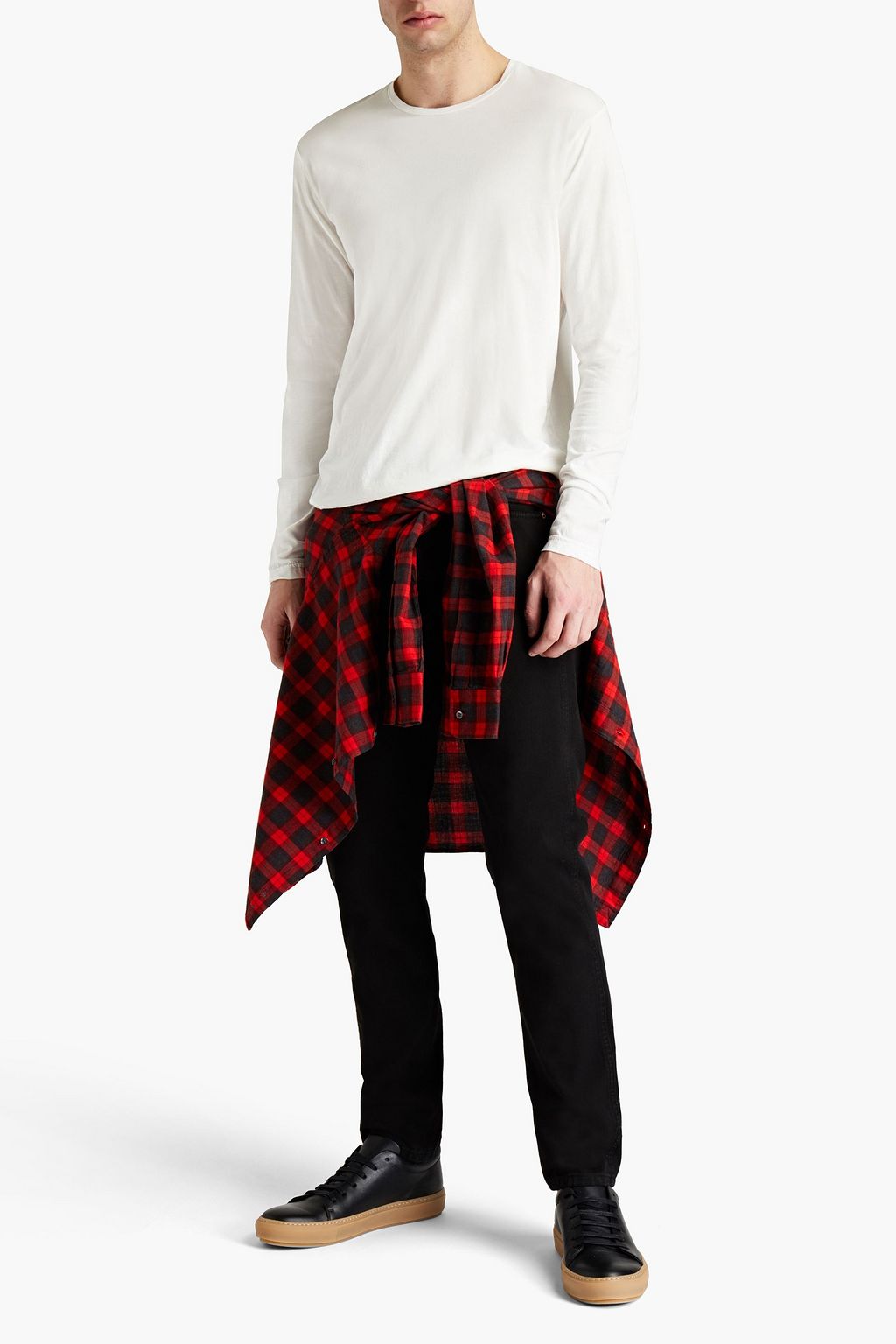 ASPESI Cotton-jersey T-shirt