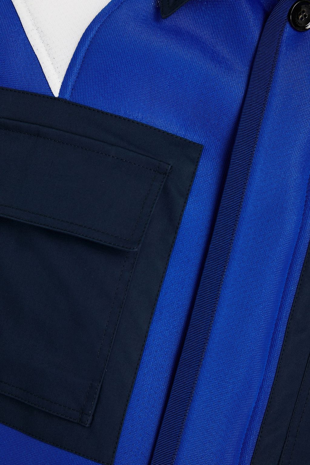 VALENTINO Color-block mesh jacket