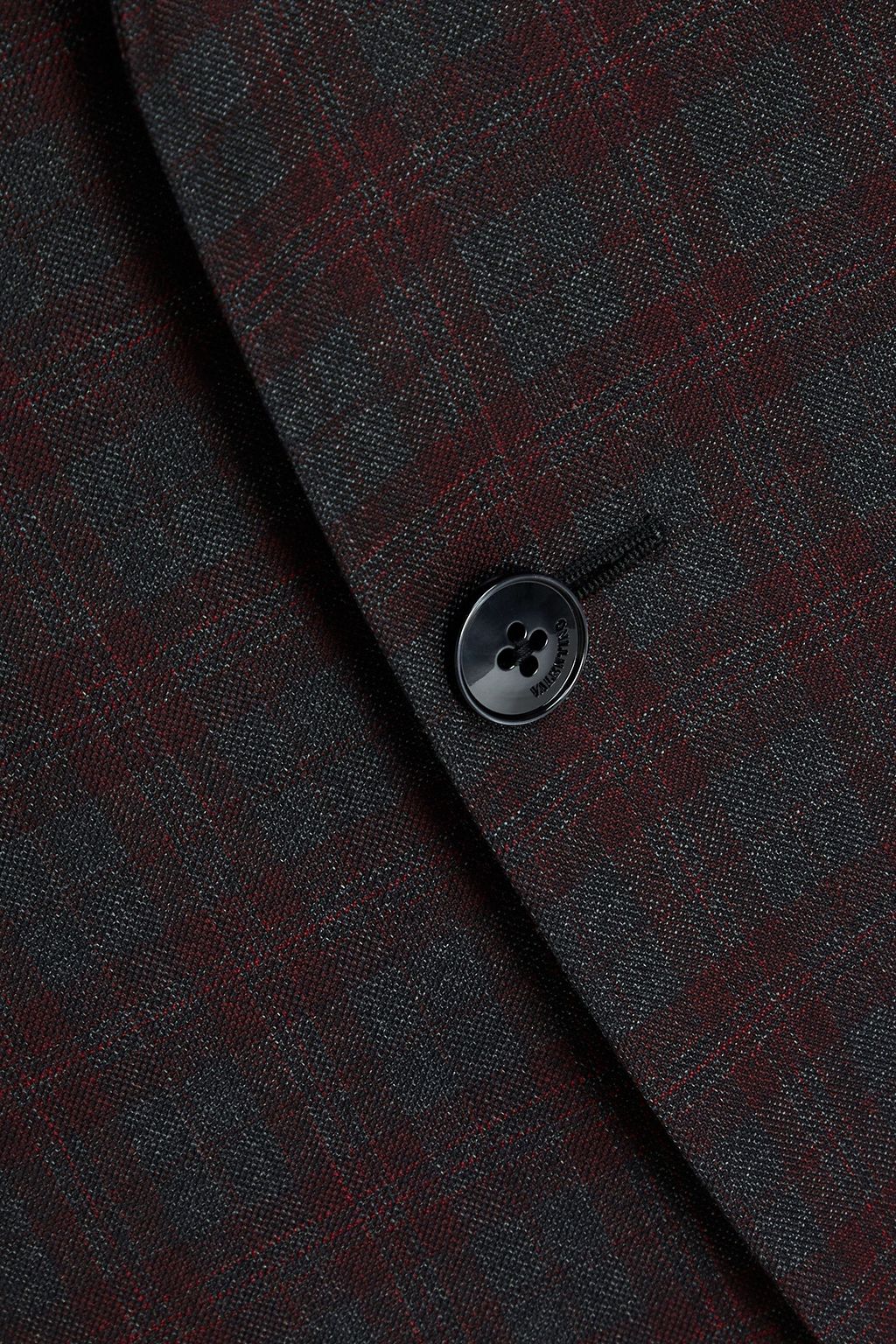 VALENTINO Checked wool blazer