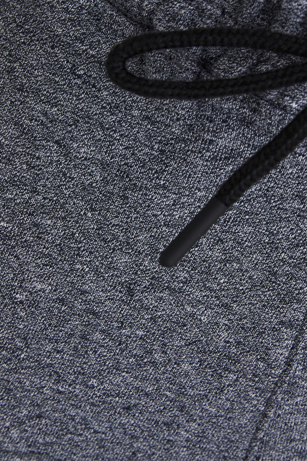 DKNY Mélange cotton-fleece track pants