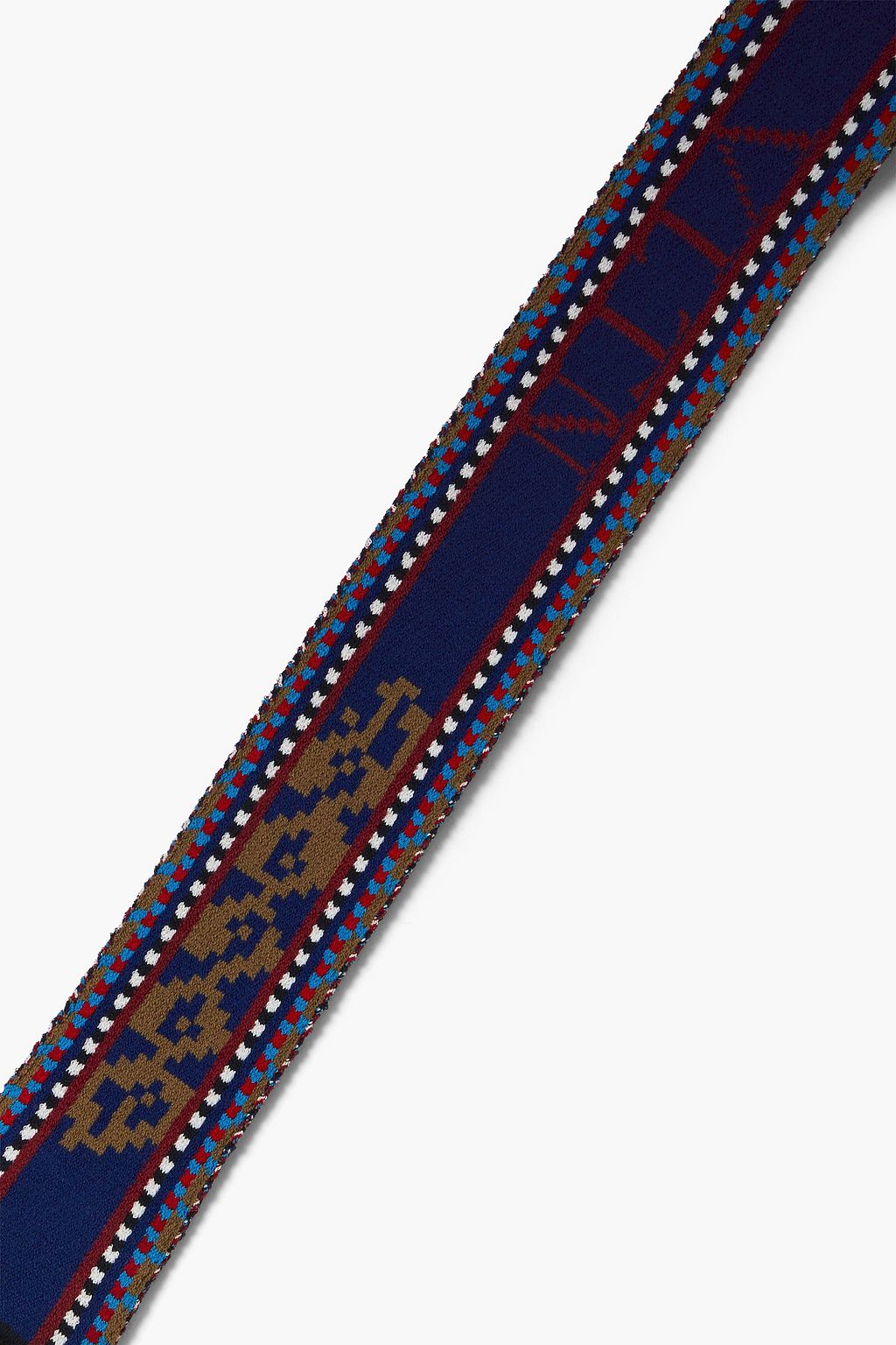 VALENTINO GARAVANI Schal aus Jacquard-Strick mit Zierperlen
