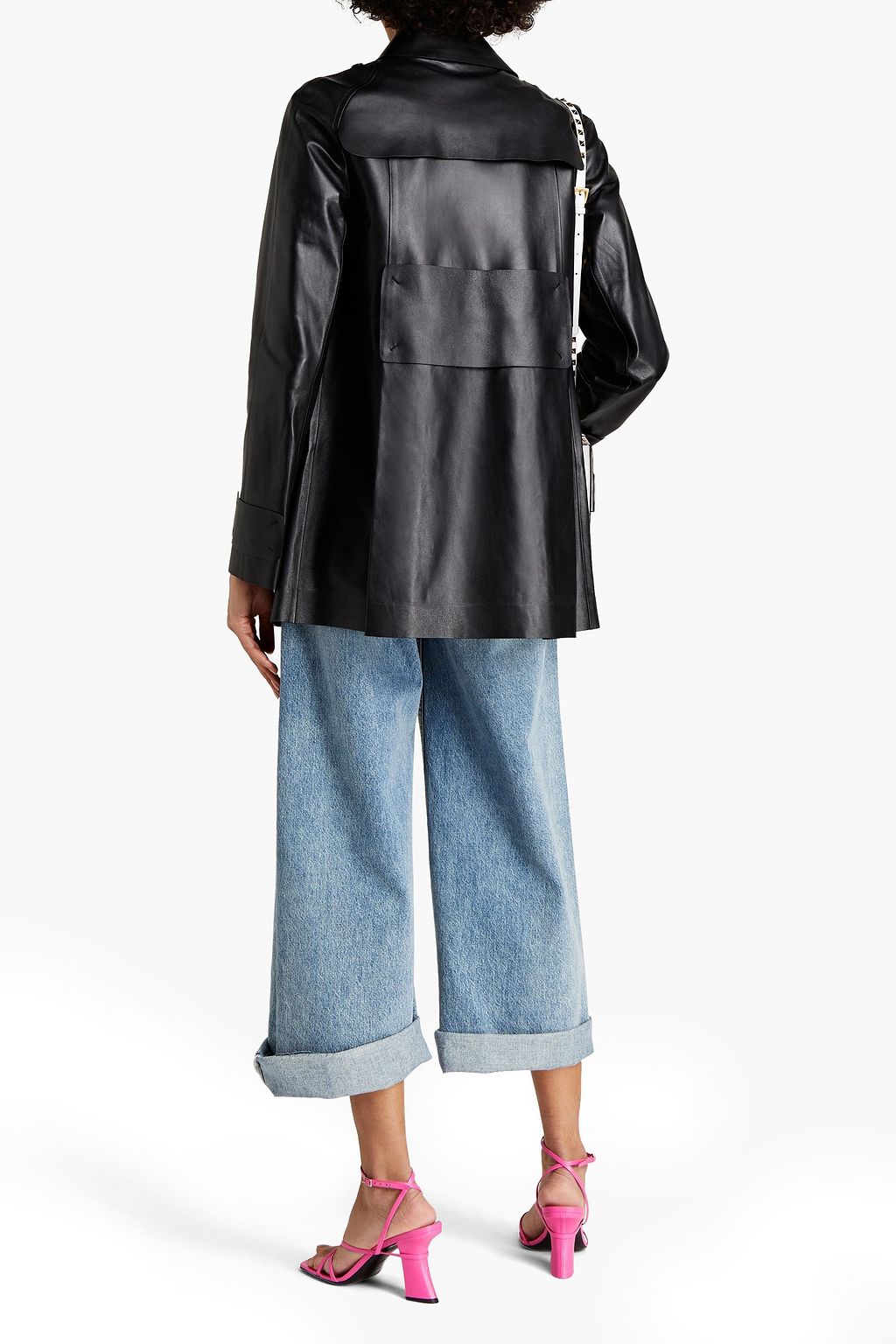 VALENTINO GARAVANI Doppelreihige Lederjacke