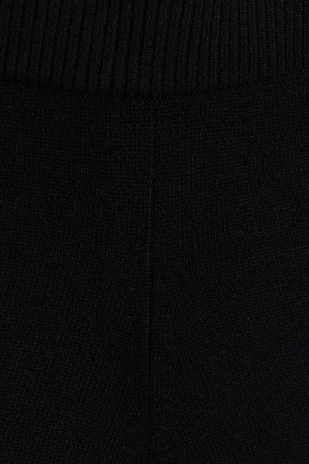 ROSETTA GETTY Mélange cashmere track pants