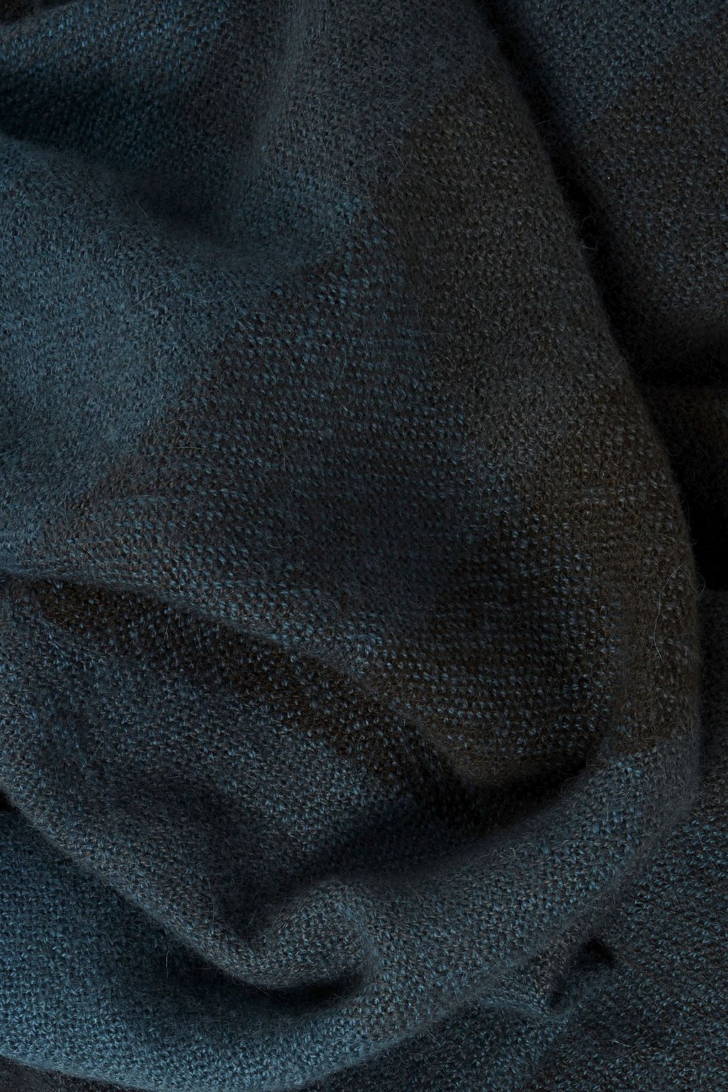 VALENTINO GARAVANI Checked alpaca scarf