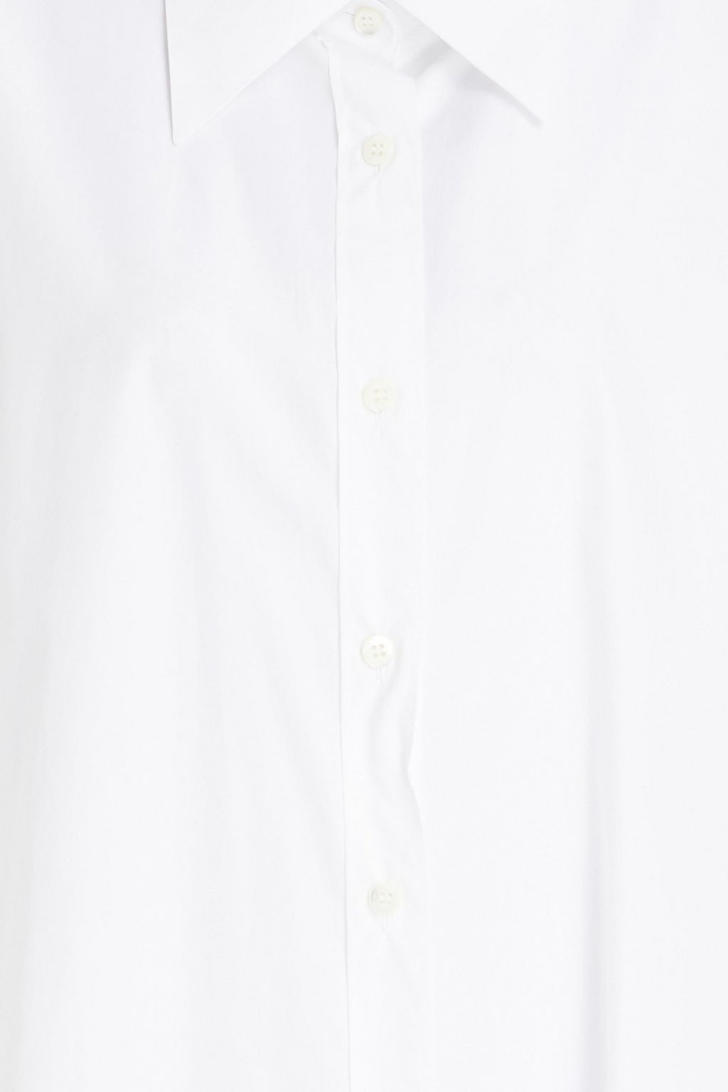 DOLCE&GABBANA Oversized cotton-poplin shirt