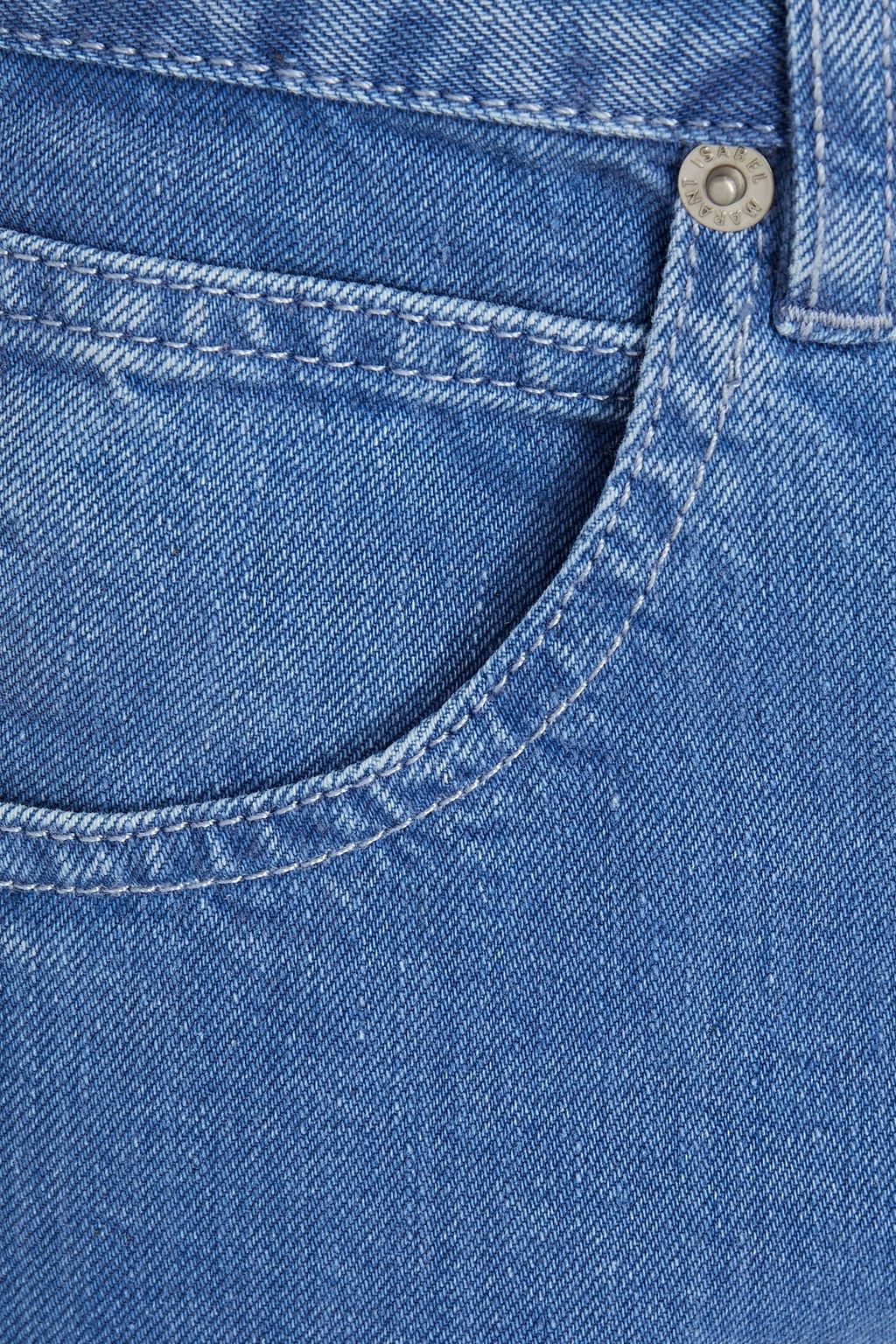 ISABEL MARANT Japeri appliquéd denim jeans