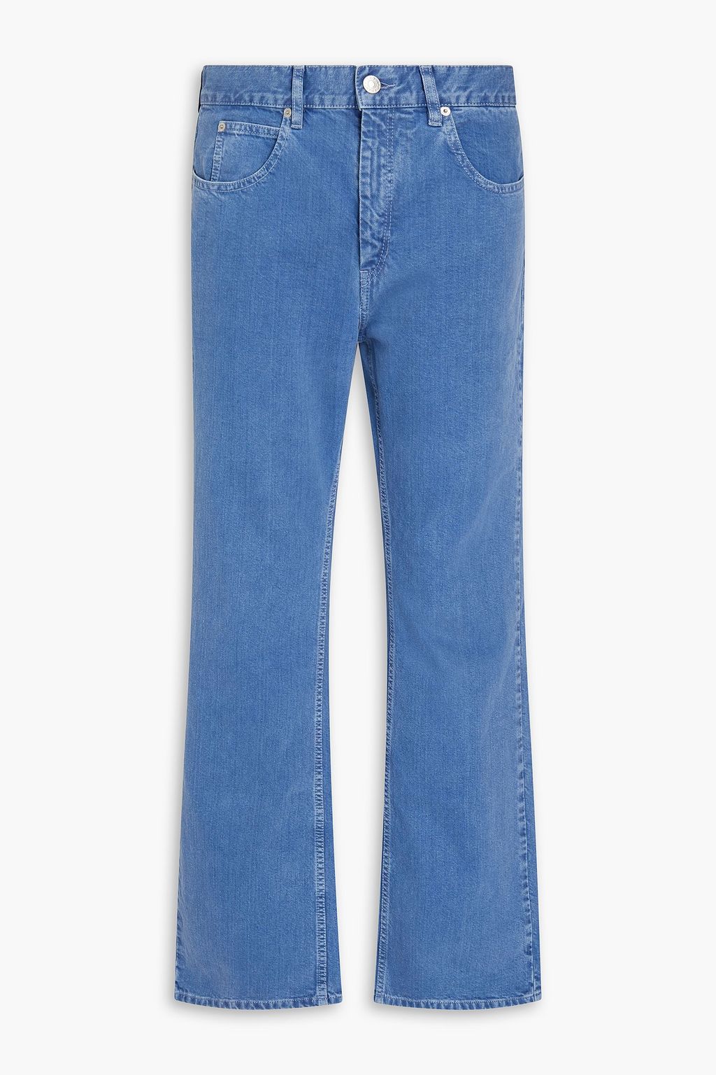 ISABEL MARANT Japeri appliquéd denim jeans | THE OUTNET