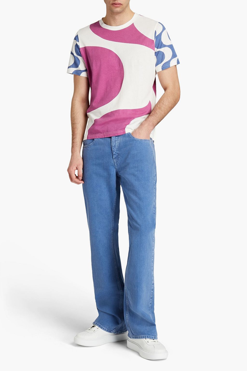 ISABEL MARANT Japeri appliquéd denim jeans