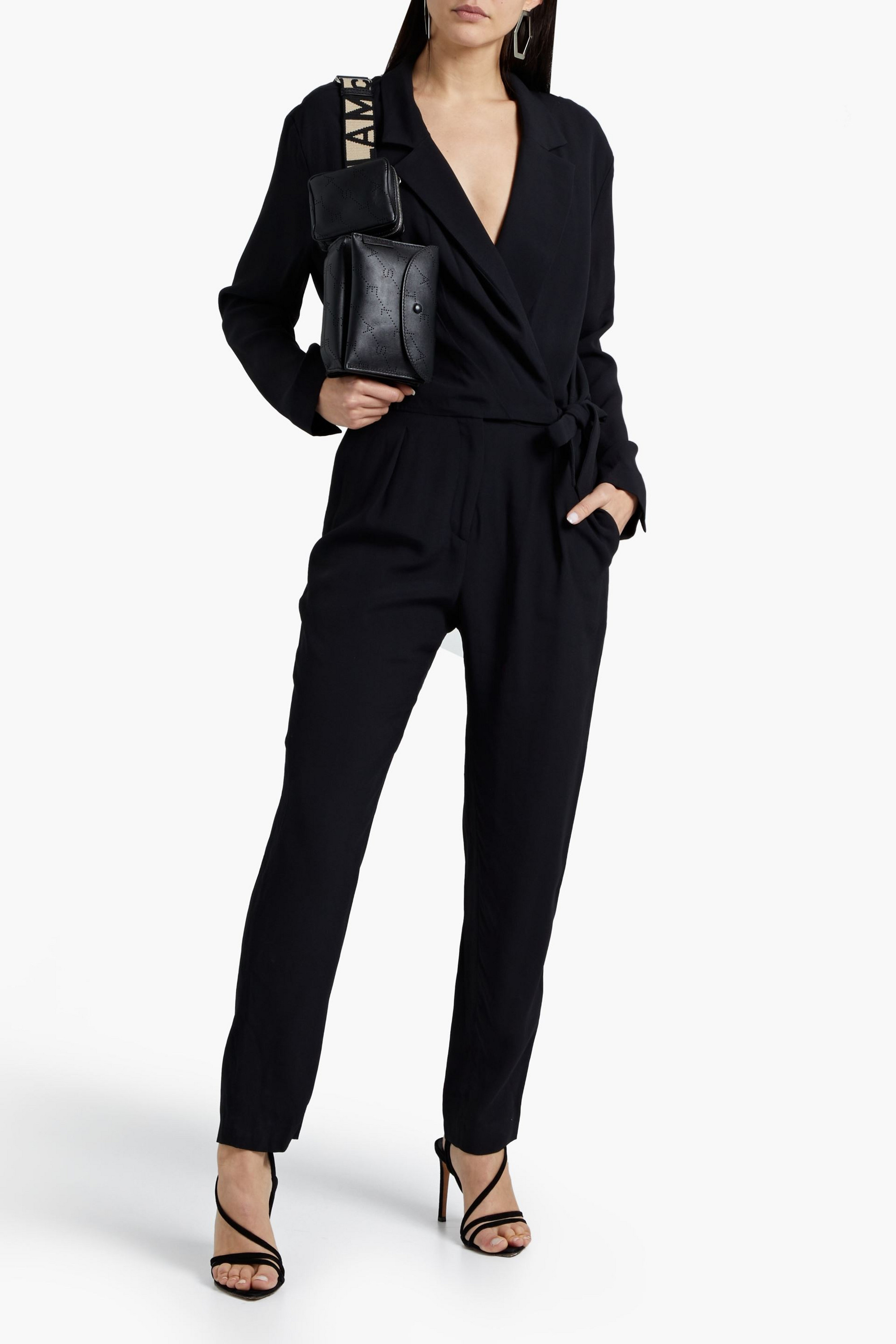 IRO Chacha pleated crepe jumpsuit