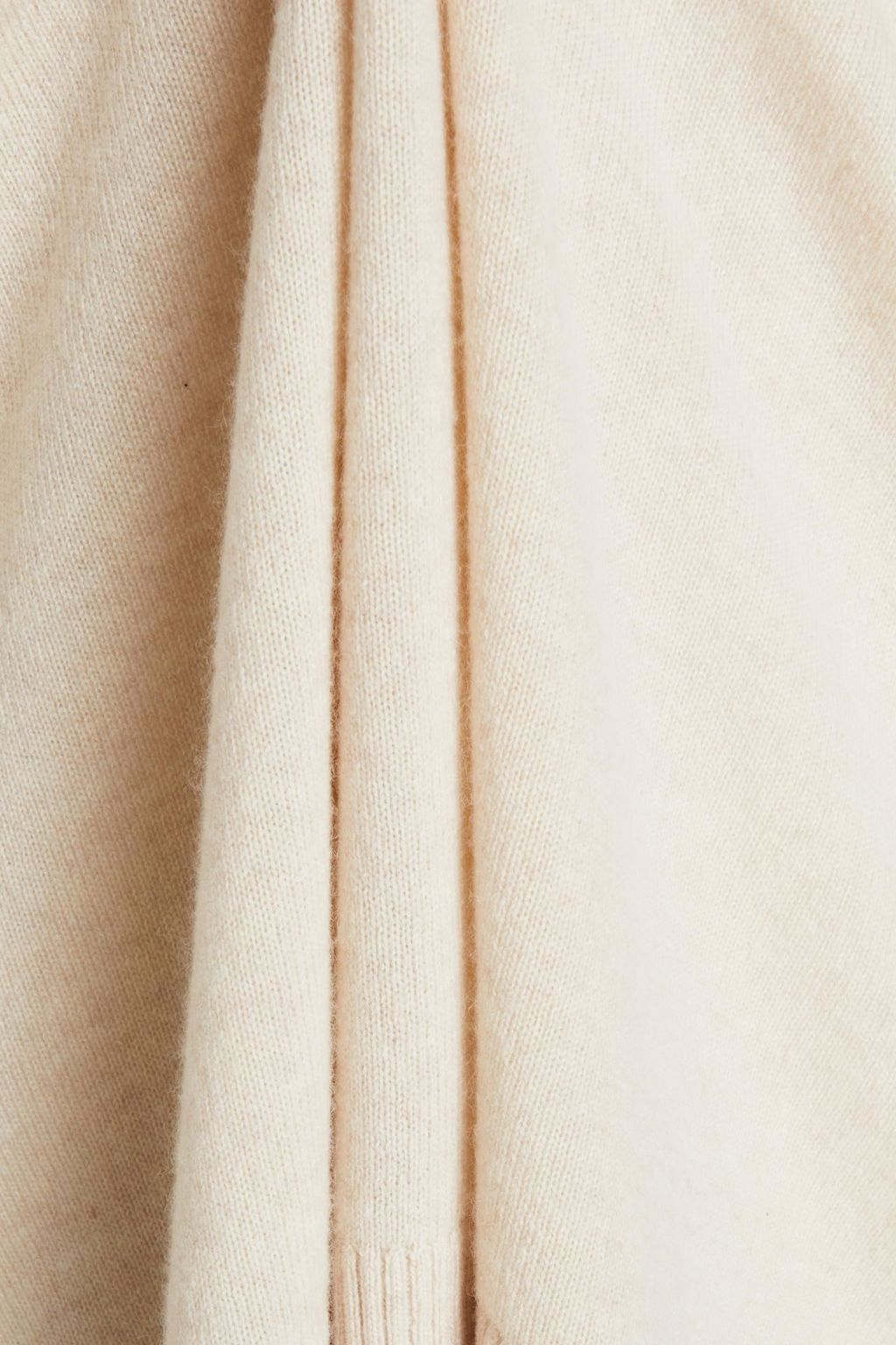 ROSETTA GETTY Oversized mélange cashmere turtleneck sweater
