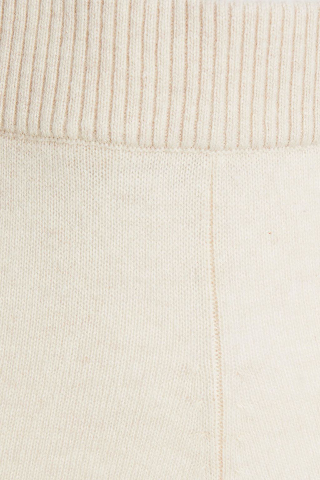 ROSETTA GETTY Mélange cashmere track pants