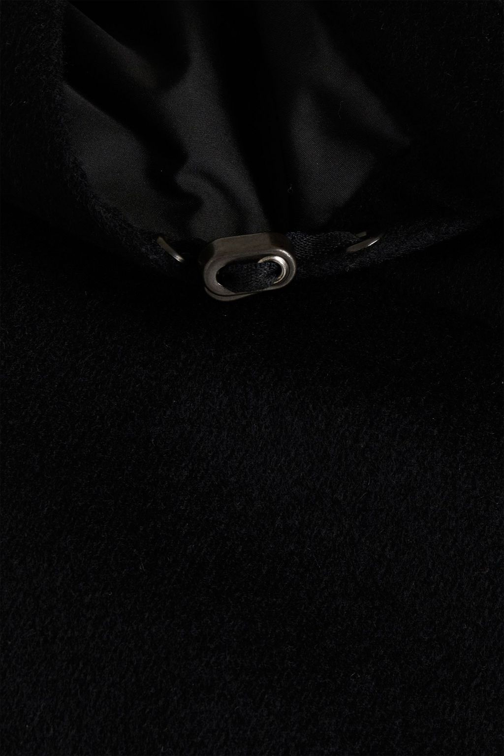 VALENTINO GARAVANI Cashmere, silk and wool-blend hooded jacket