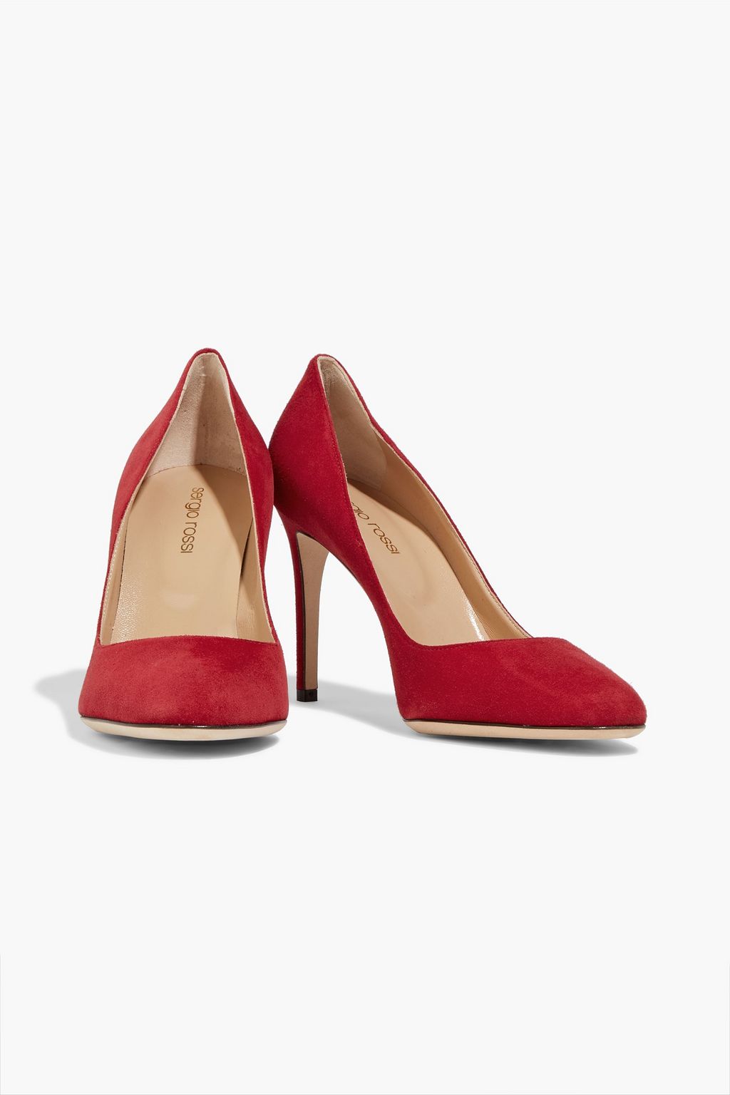 SERGIO ROSSI Madame 90 suede pumps
