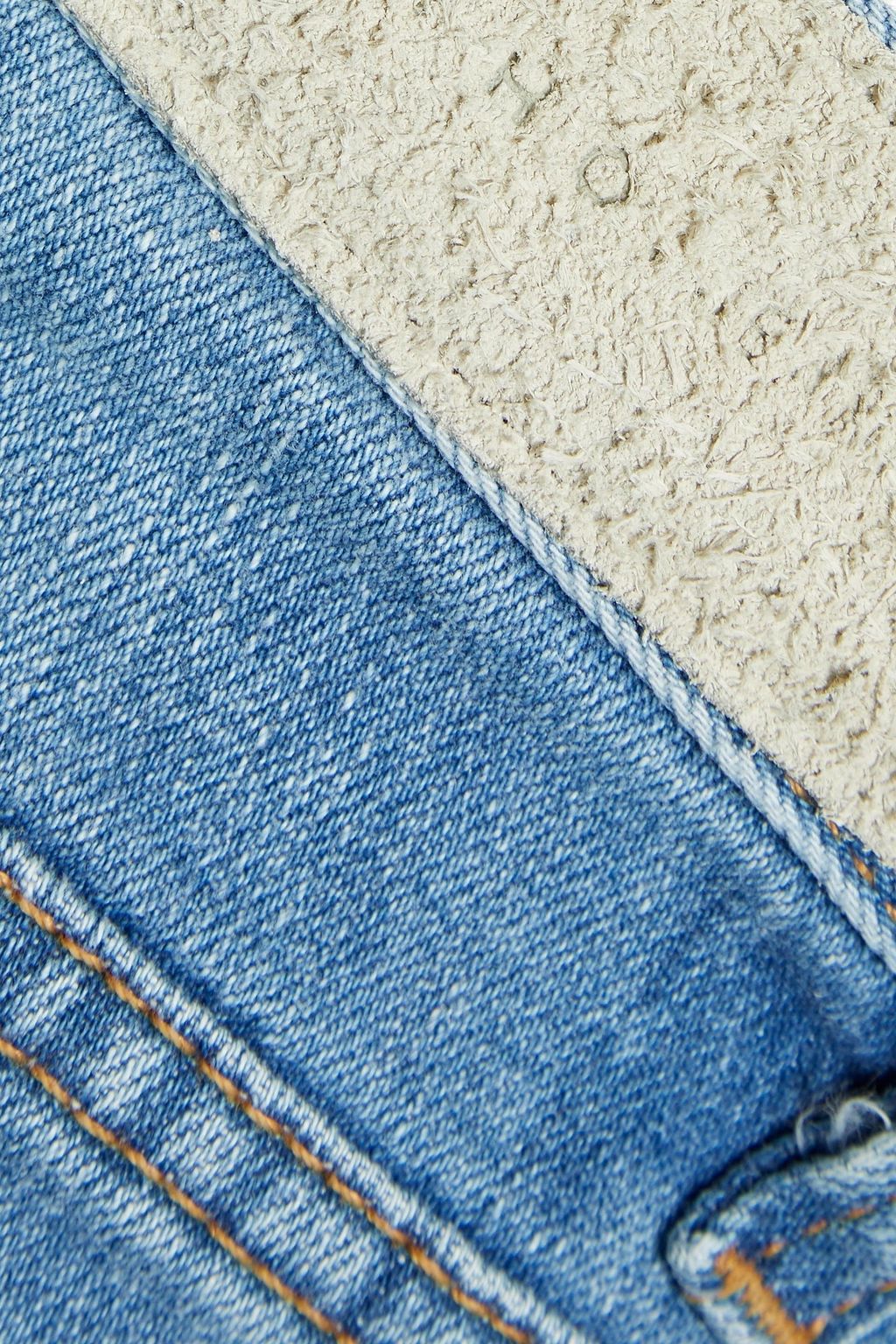 IRO Nalyn cropped mid-rise straight-leg jeans