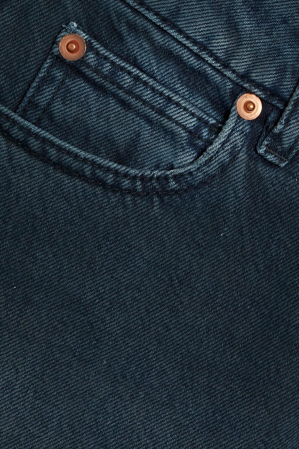 IRO Chary frayed high-rise slim-leg jeans