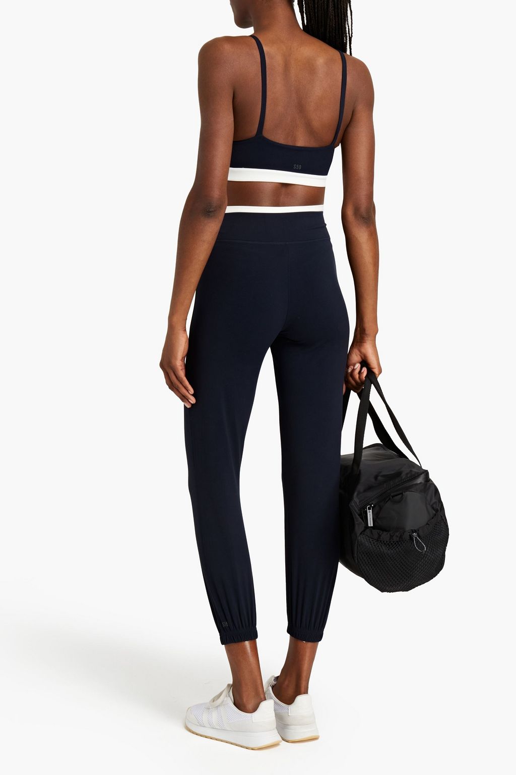 SPLITS59 Lucie cropped stretch track pants