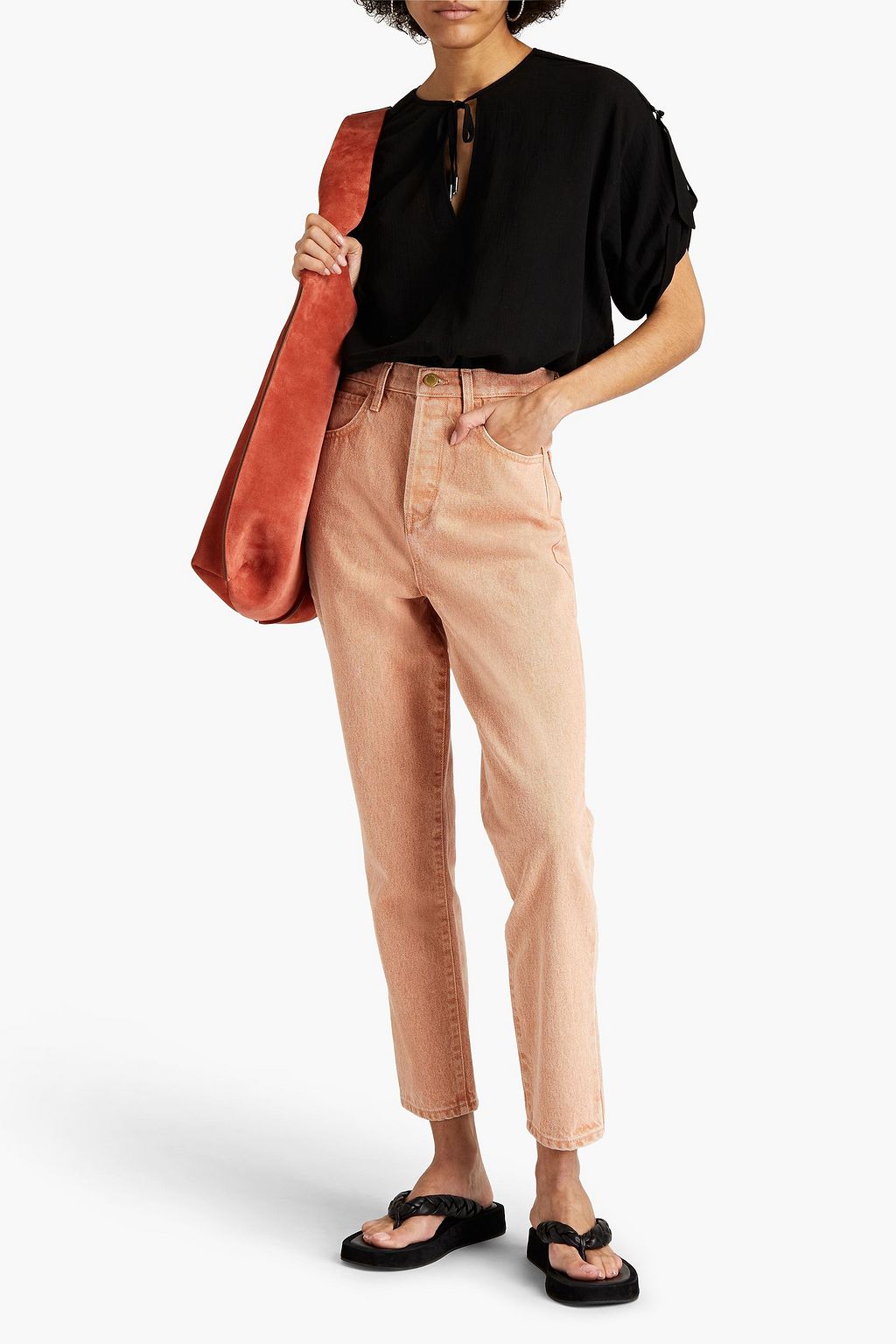 TRIARCHY High-rise skinny jeans