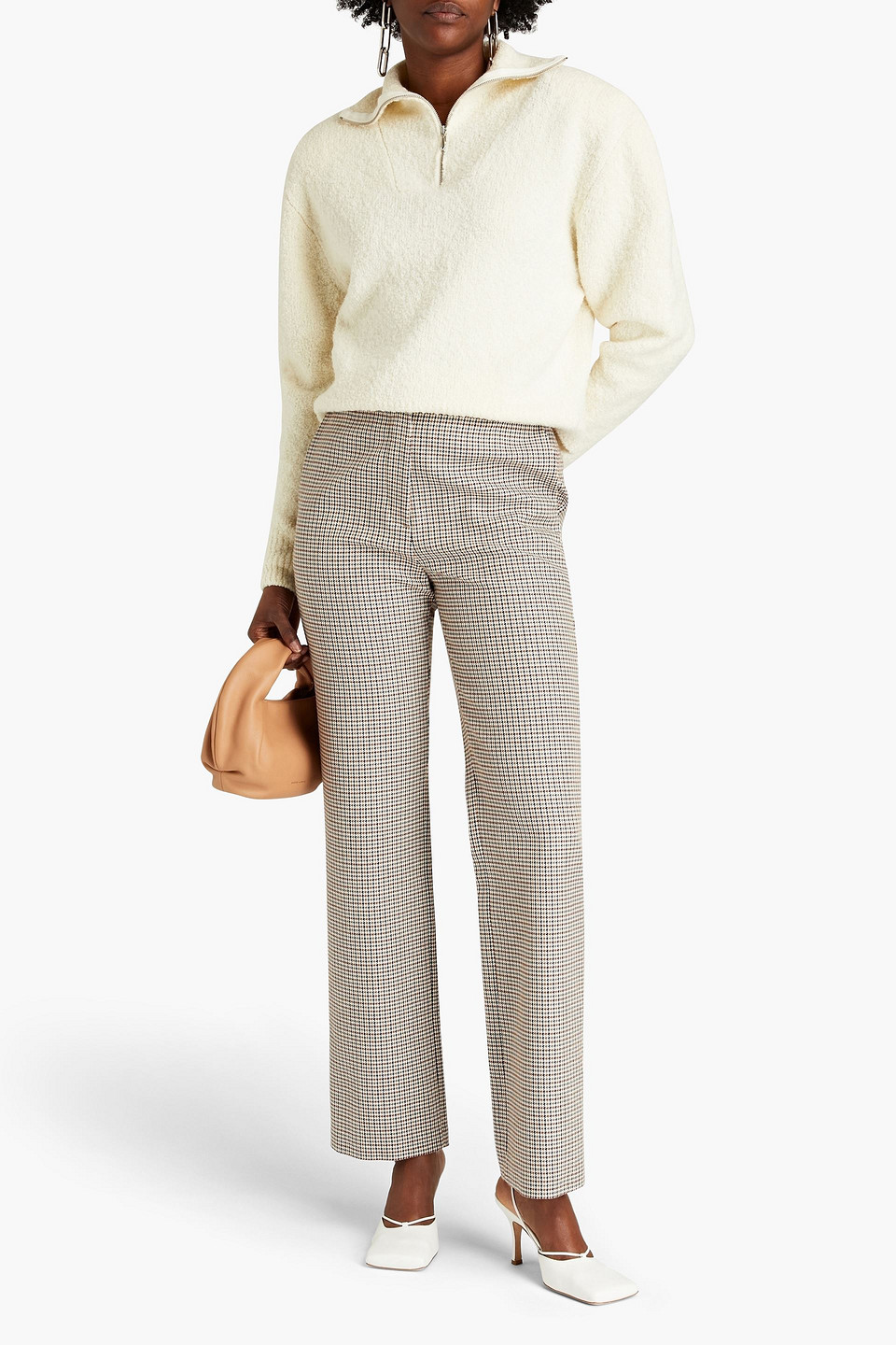 Magda Butrym Bouclé-knit Merino Wool-blend Jumper