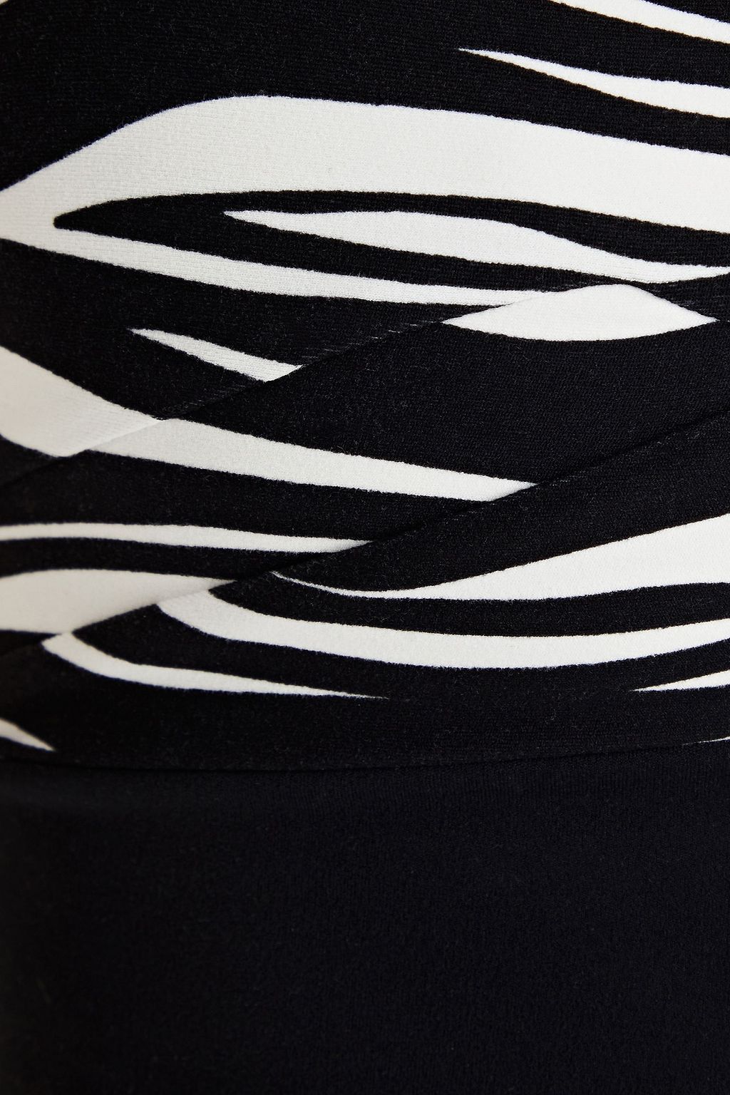 SPLITS59 Sophia zebra-print stretch sports bra