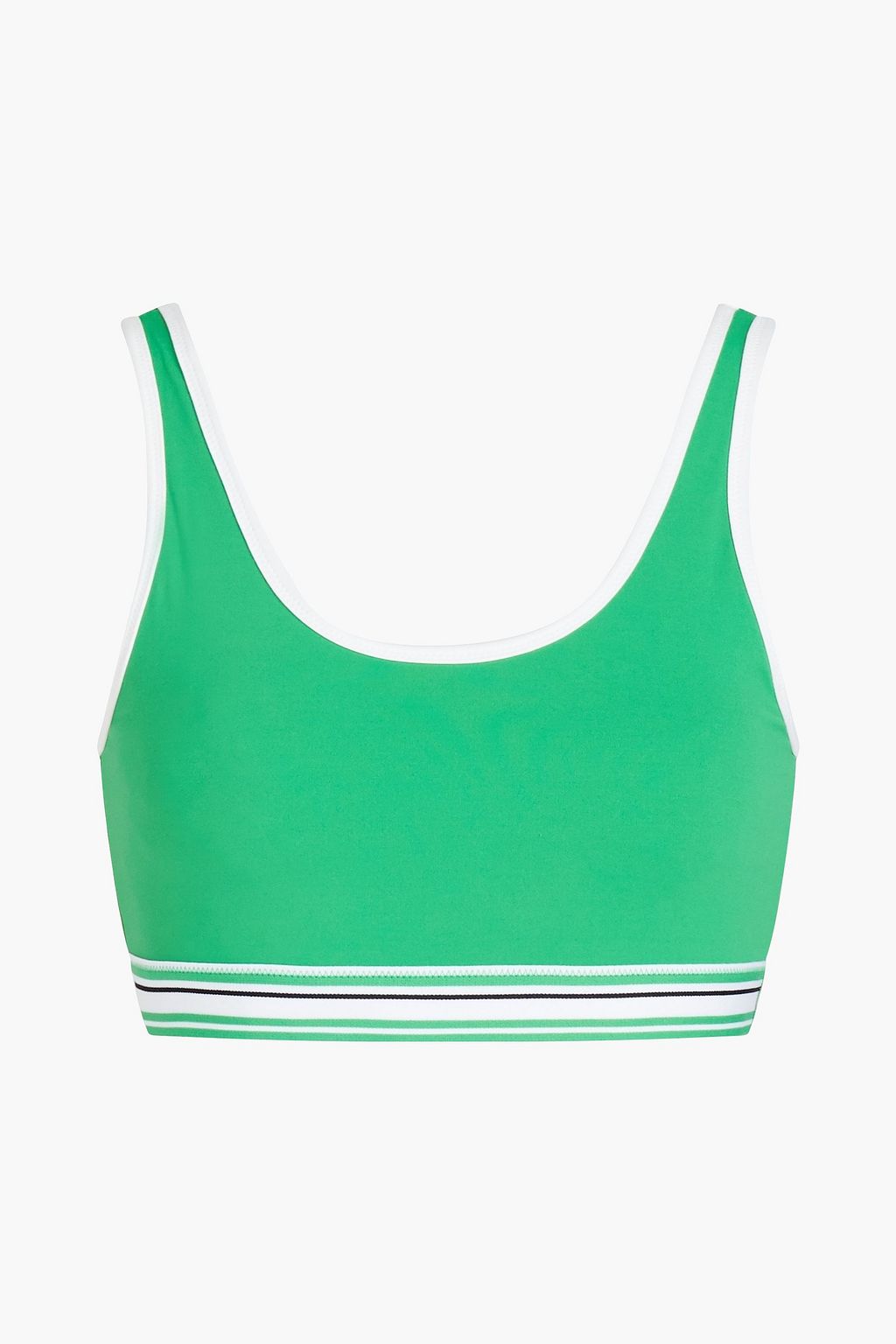 SOLID & STRIPED SPORT High-Tide striped stretch sports bra