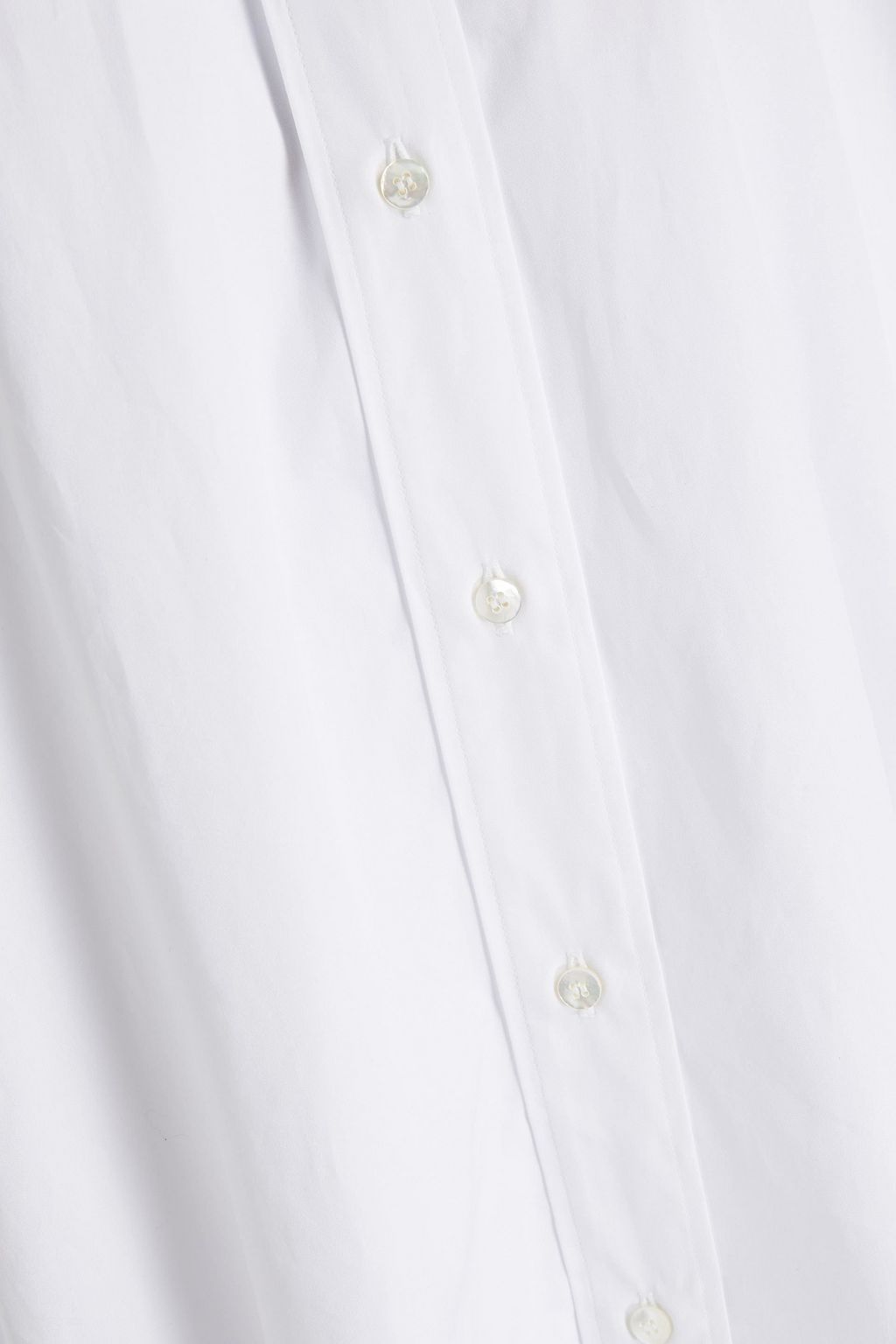 VALENTINO GARAVANI Oversized-Oberteil aus Baumwollpopeline mit Cut-outs