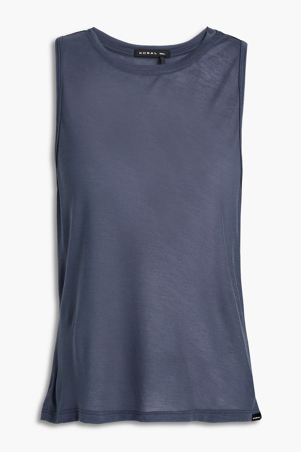 Dark gray Tencel-jersey tank | Sale up 