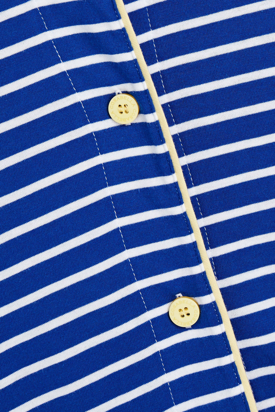 COSABELLA BELLA STRIPED PIMA COTTON AND MODAL-BLEND JERSEY PAJAMA SET