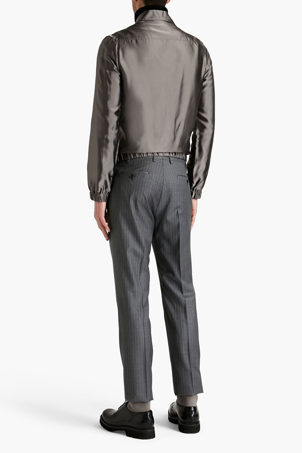 VALENTINO GARAVANI Cupro-satin jacket