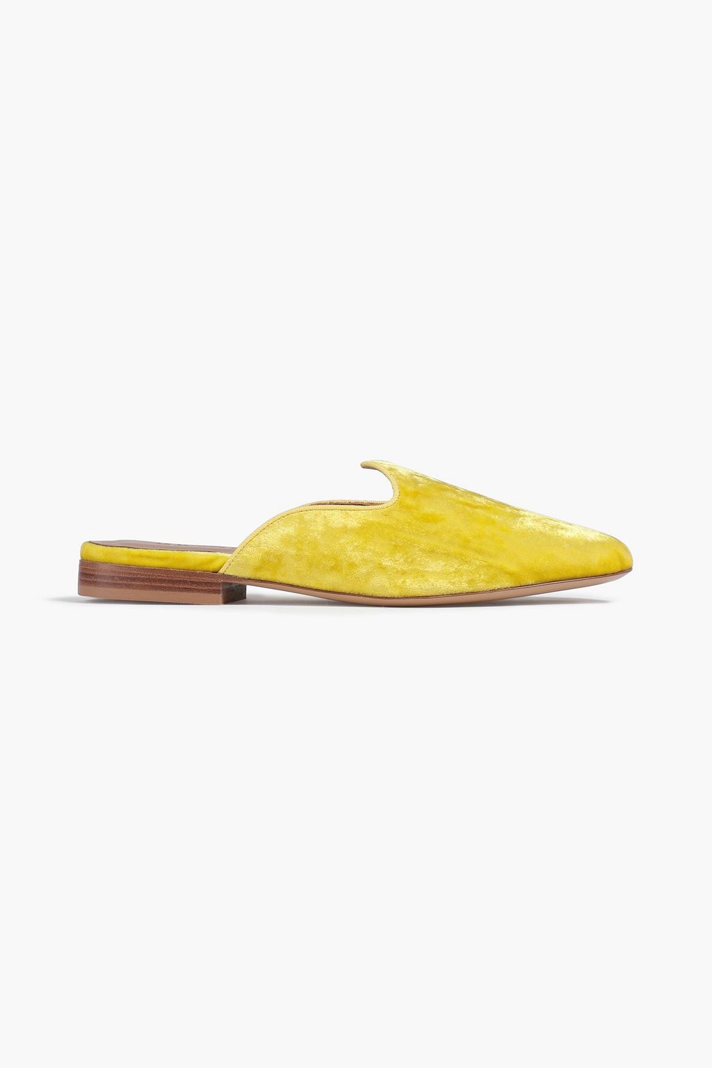 Yellow Velvet mules | Sale up to 70 