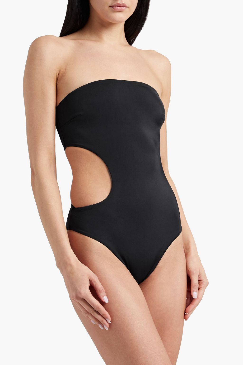 ONIA Lele cutout bandeau swimsuit