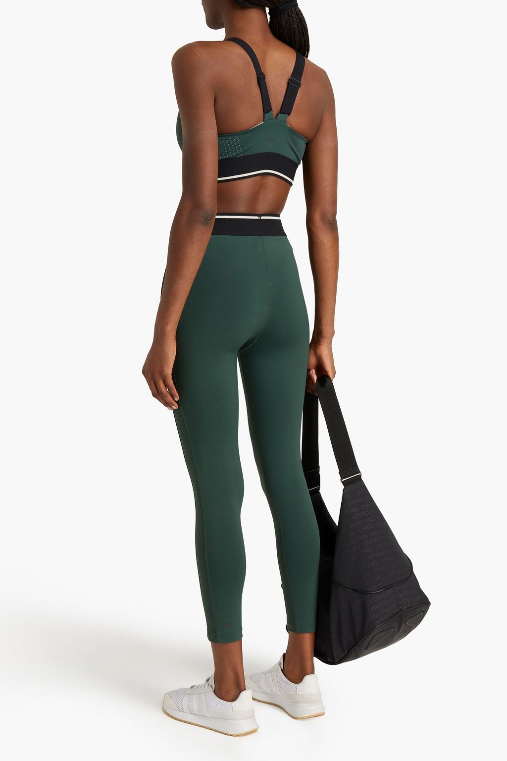 SPLITS59 Phoenix perforated stretch sports bra