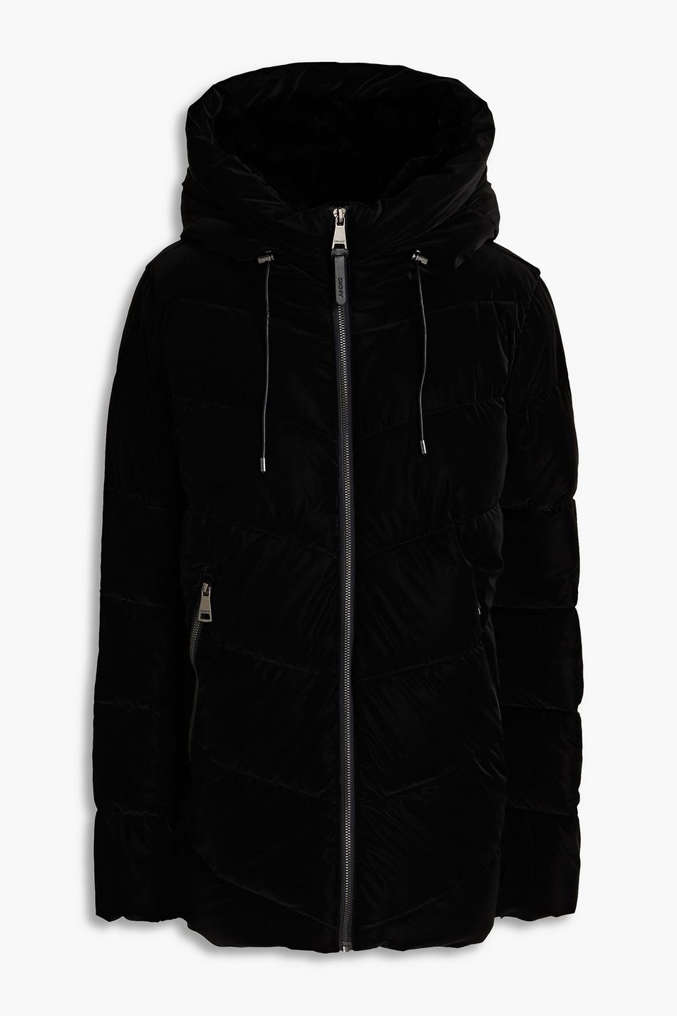 DKNY Quilted shell hooded jacket | THE OUTNET