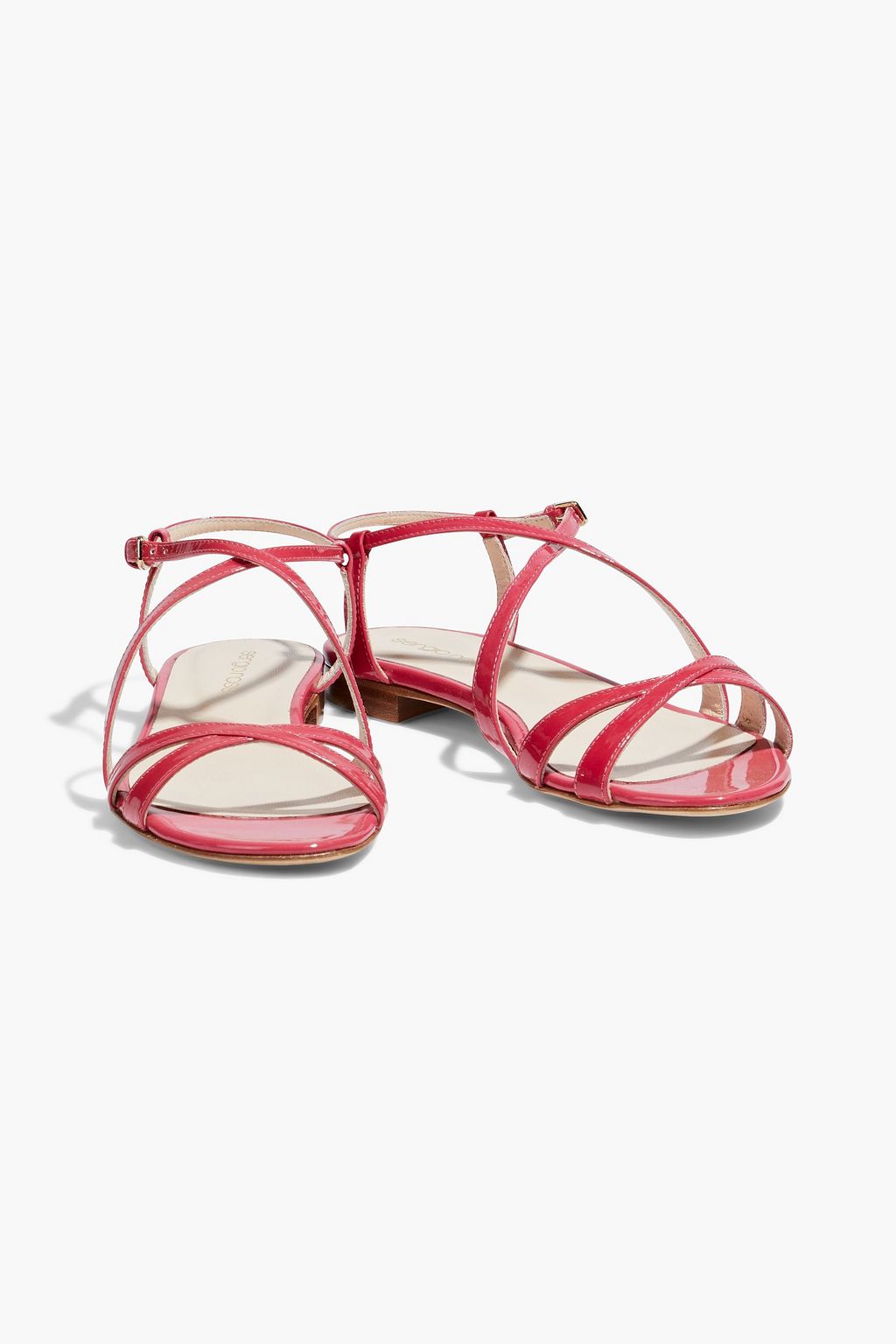 SERGIO ROSSI Patent-leather sandals