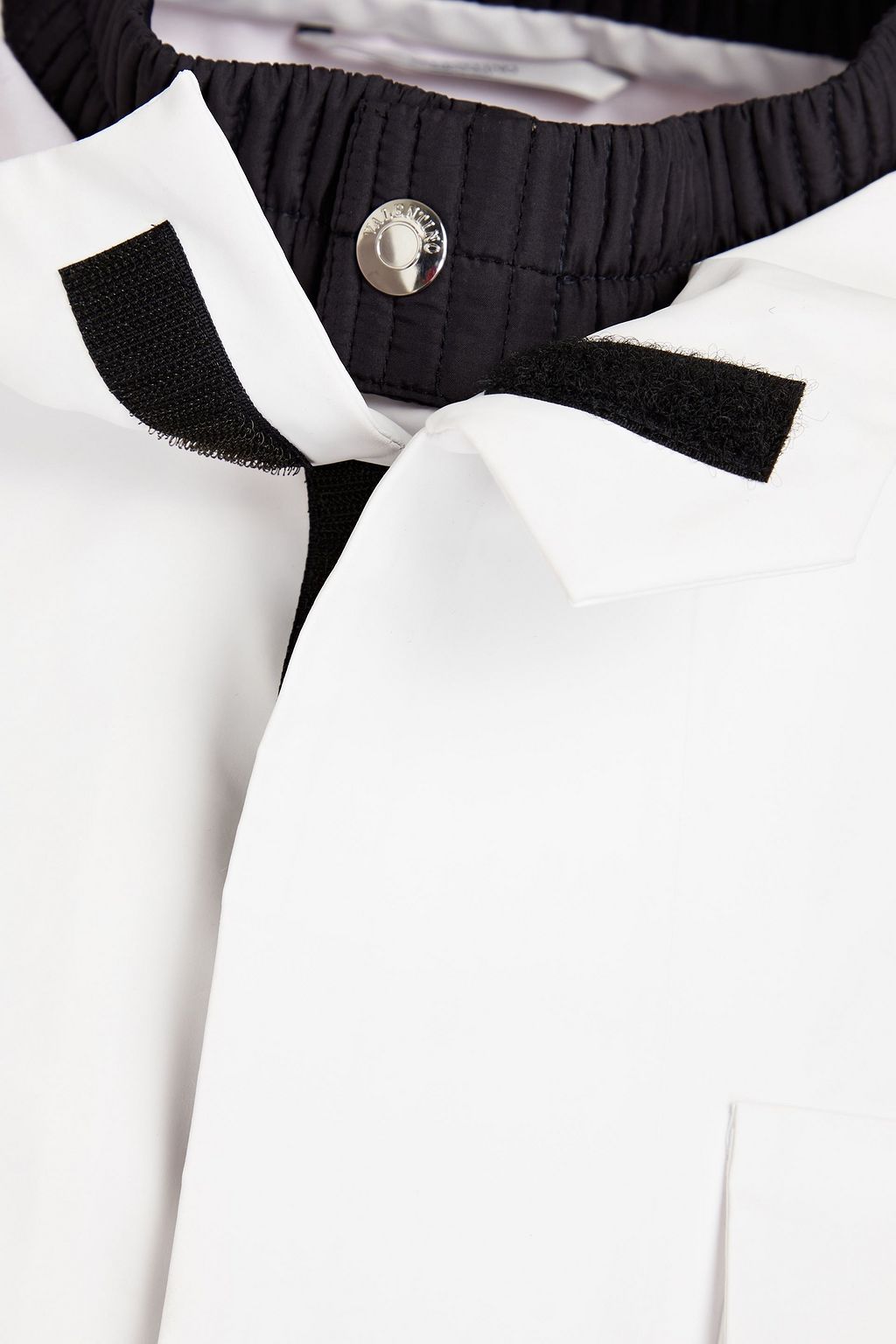 VALENTINO GARAVANI Color-block cotton hooded parka