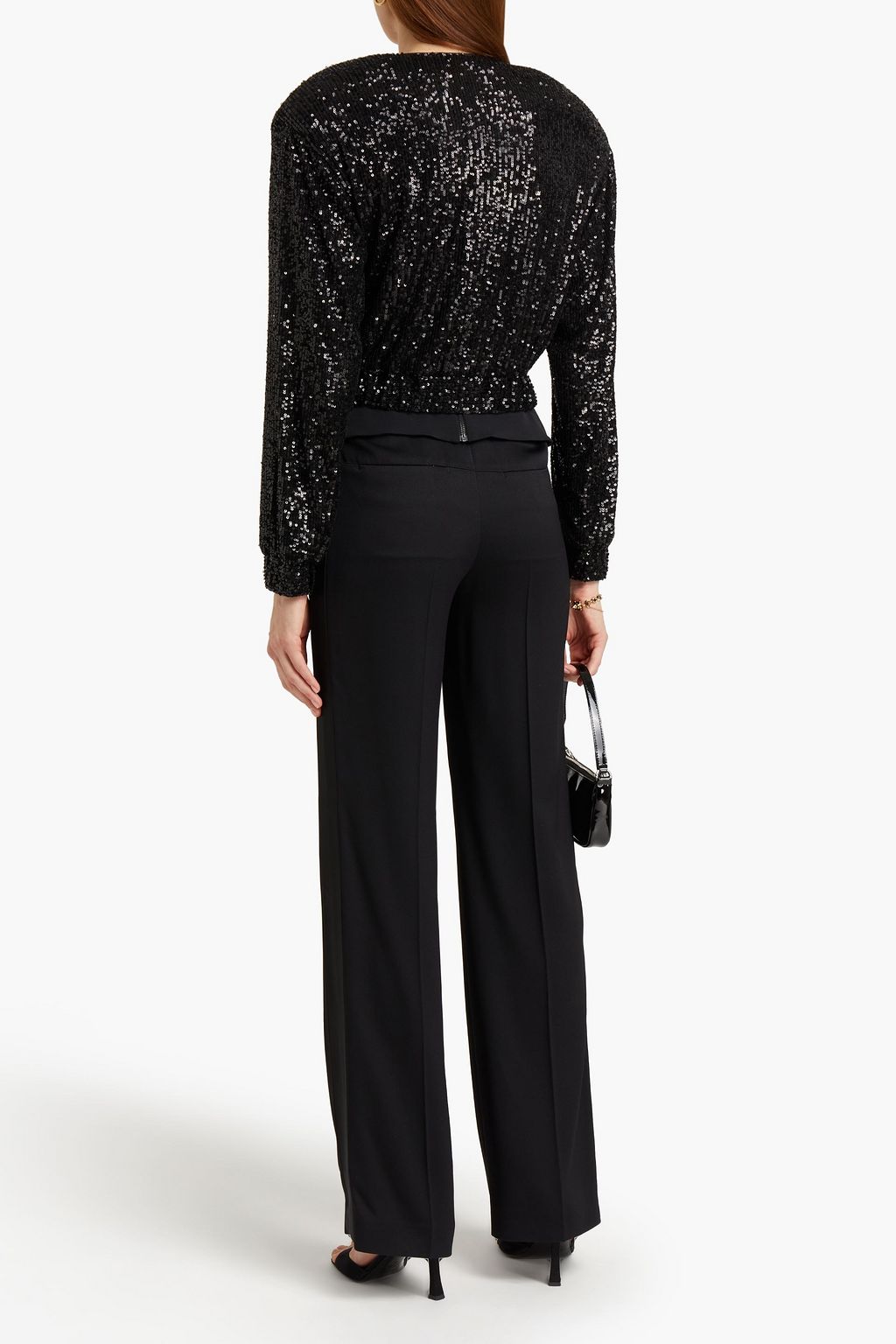ROTATE BIRGER CHRISTENSEN Judy sequined mesh jacket