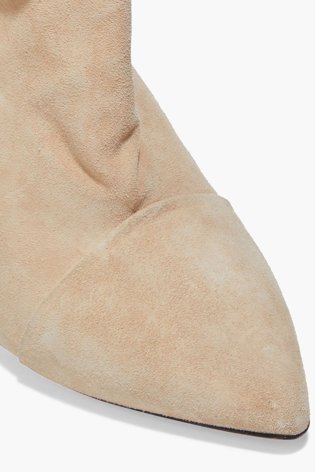 IRO Stevie gathered suede boots