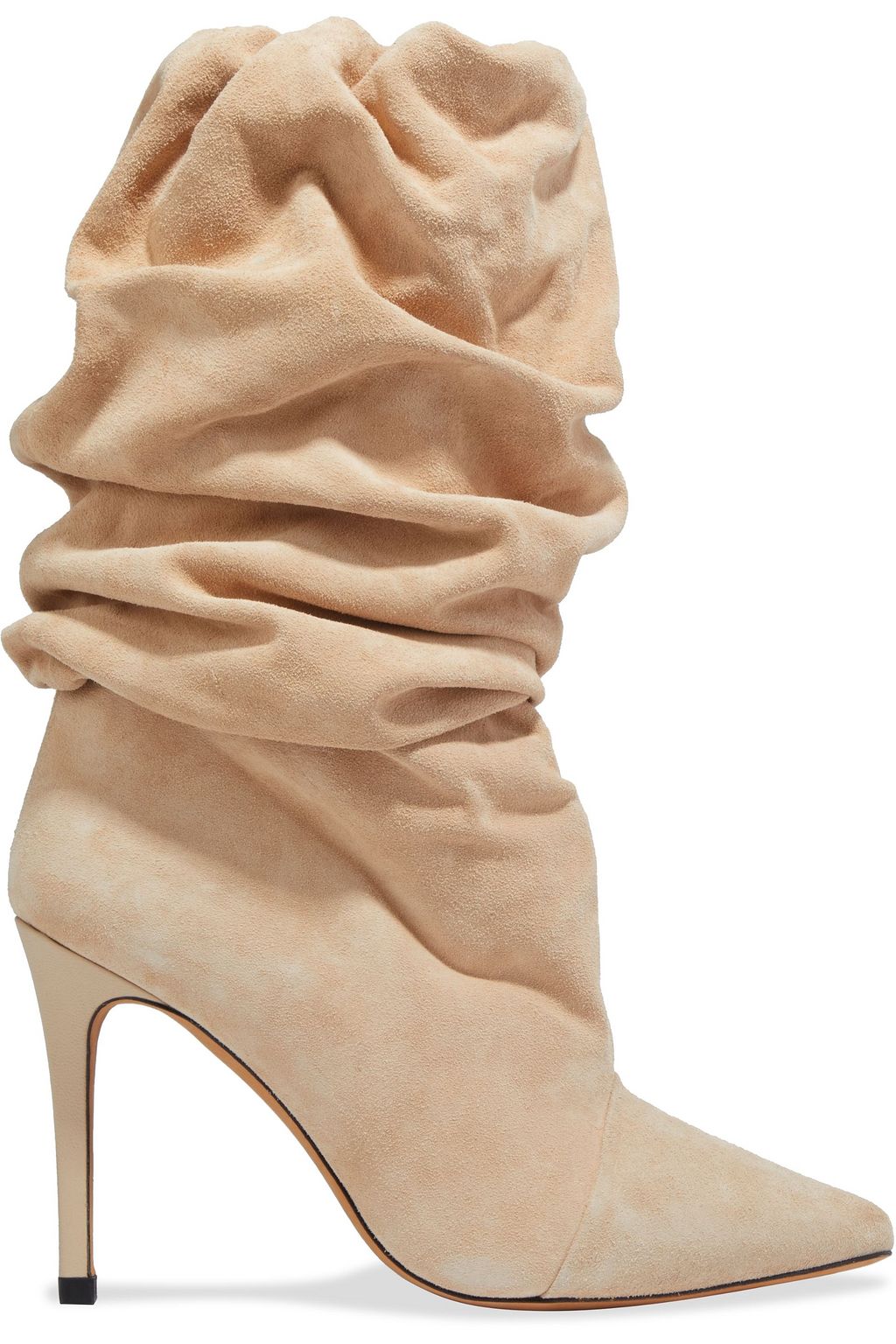 IRO Stevie gathered suede boots | Sale up to 70% off | THE OUTNET