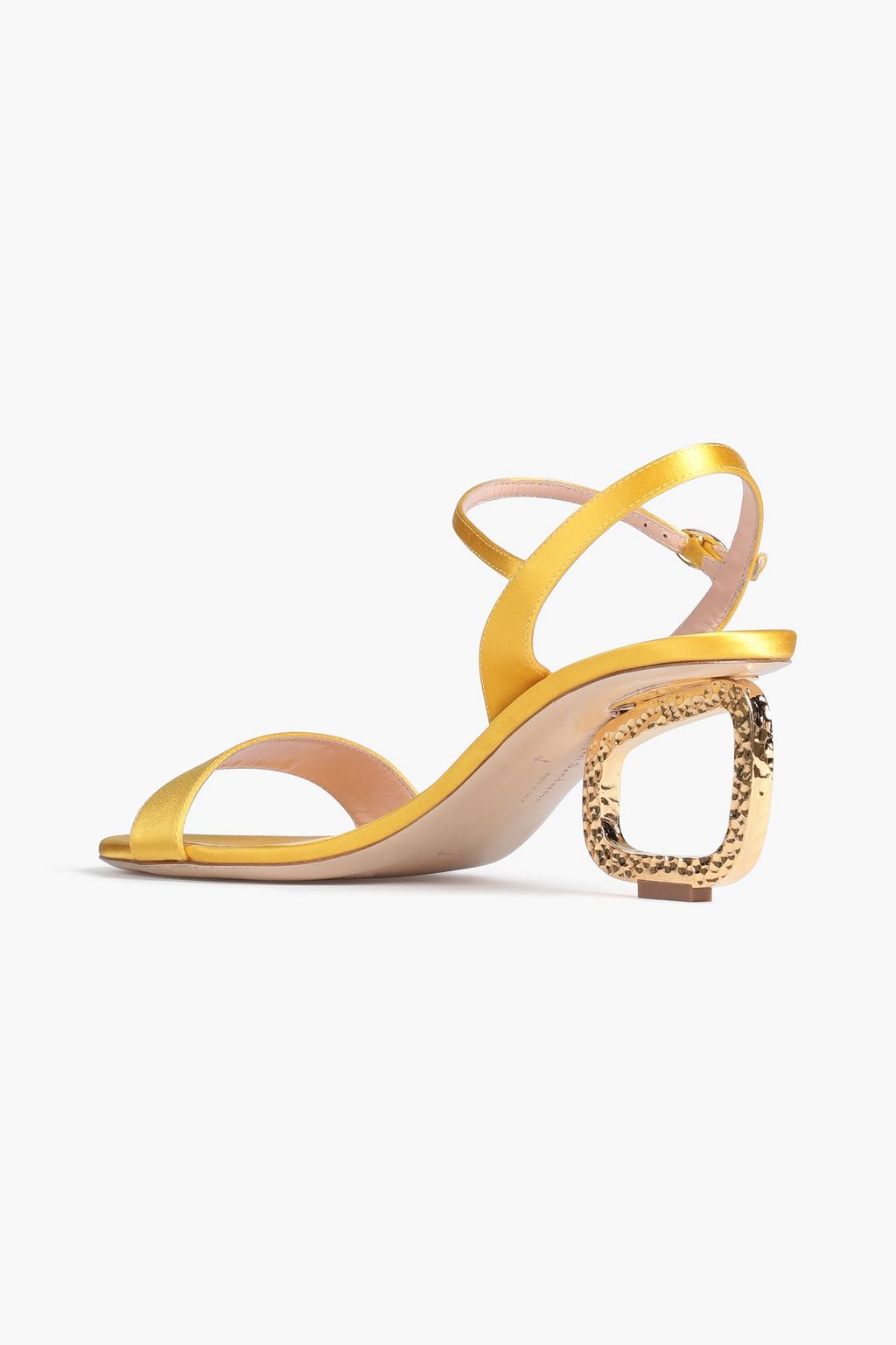 RUPERT SANDERSON Satin sandals