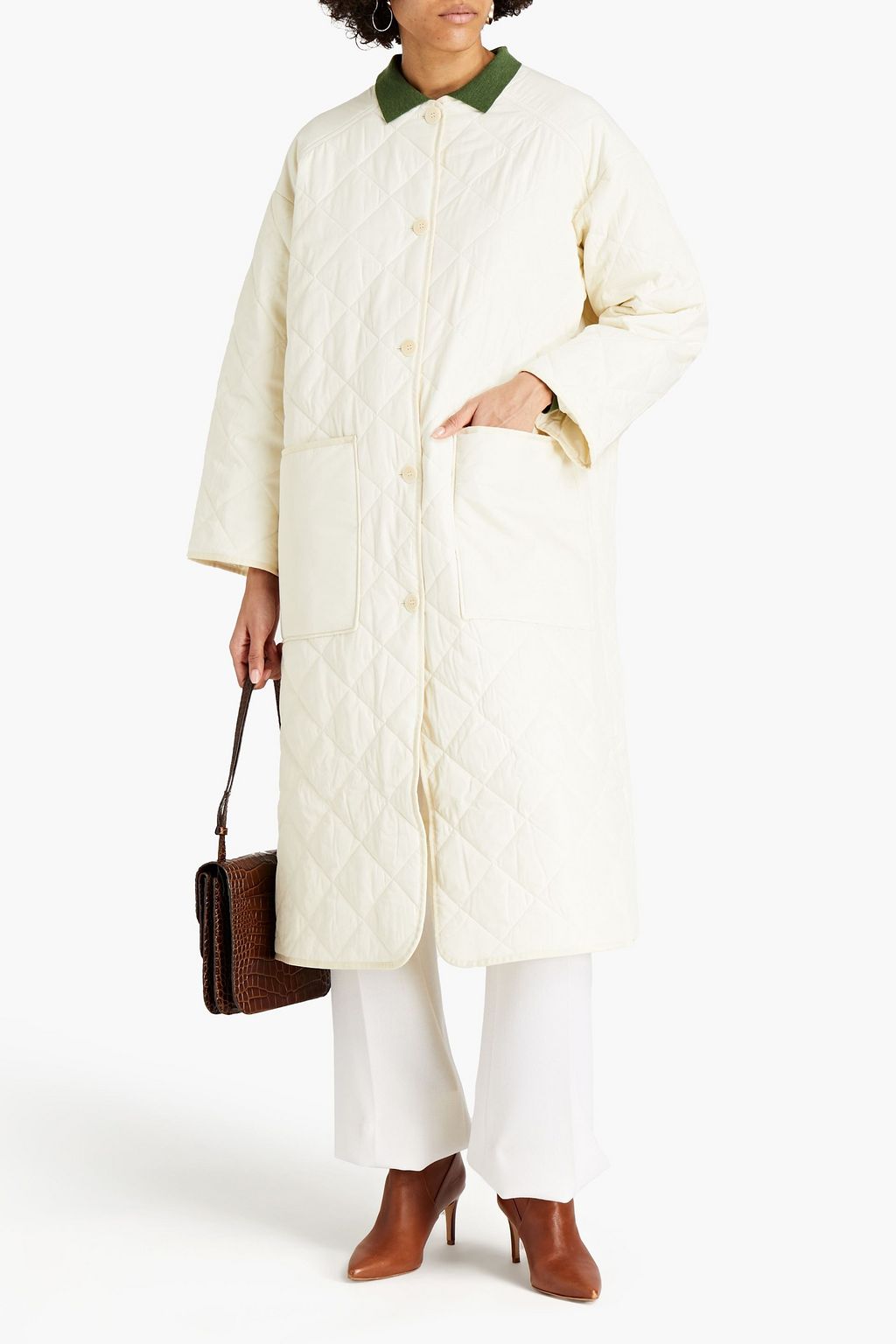 RODEBJER Sandler quilted shell coat