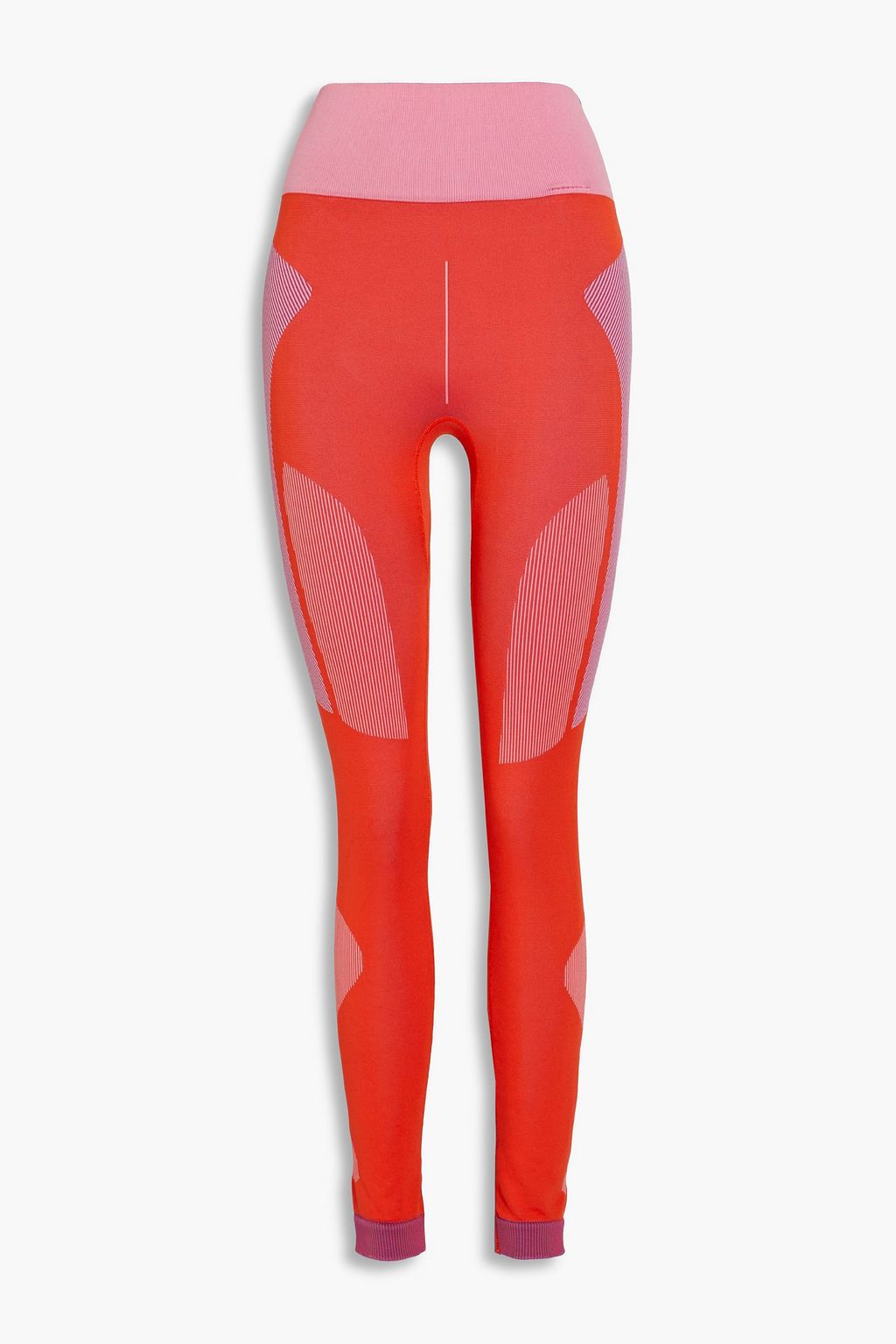 ADIDAS BY STELLA MCCARTNEY Cropped stretch-jacquard leggings