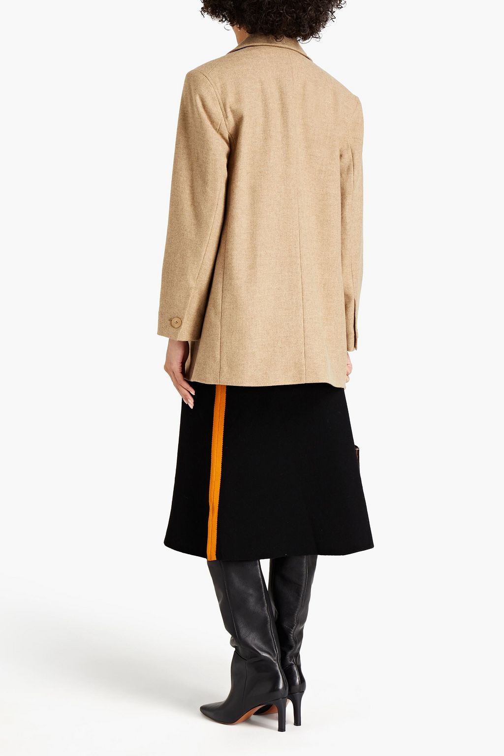RODEBJER Ina mélange wool-blend blazer